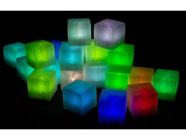 Ultimate LED Cube Accent / Night Light 3d model