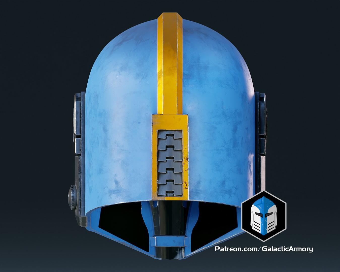 Aran Tal Mandalorian Helmet - 3D Print Files 3d model