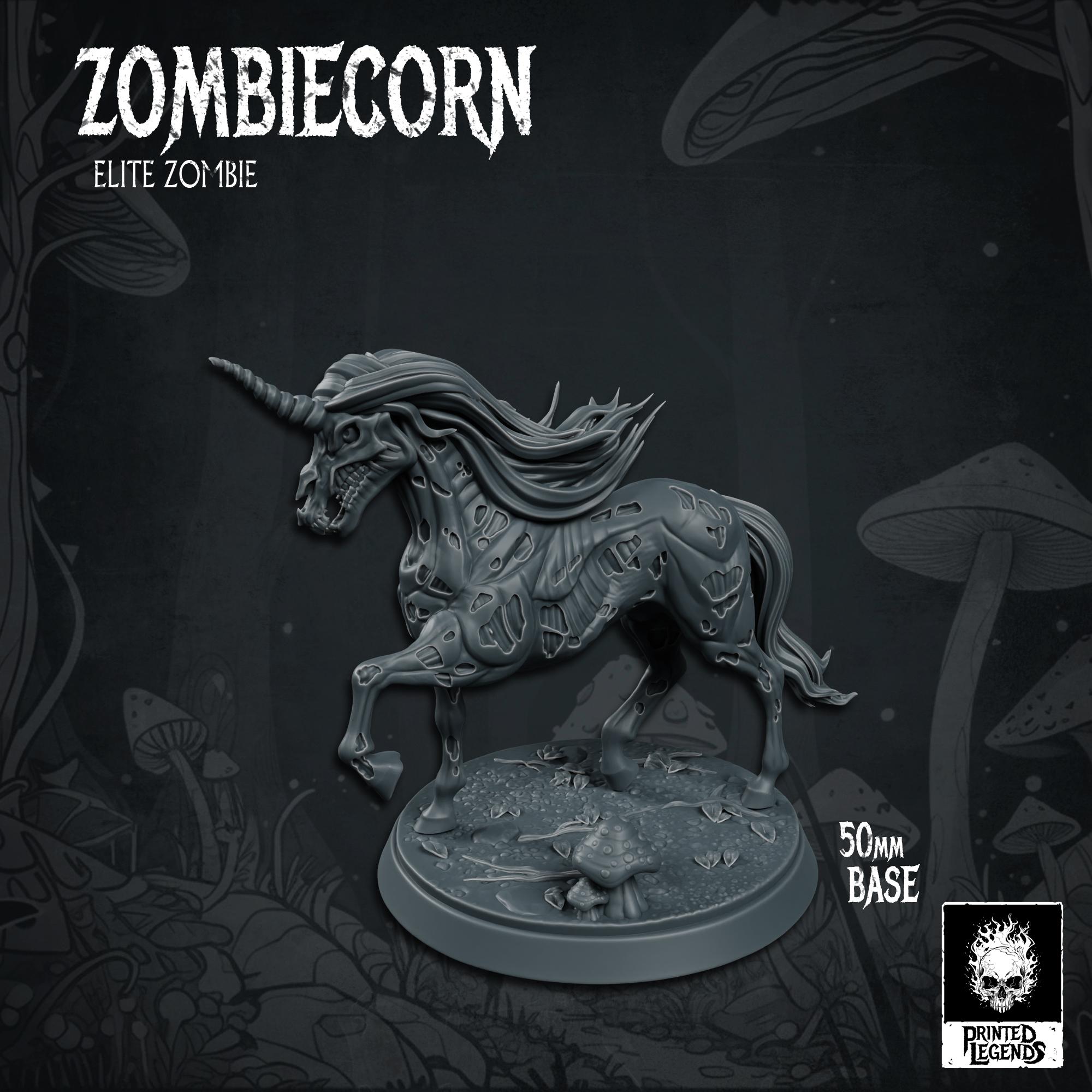 Zombiecorn 02 (50mm Base) 3d model