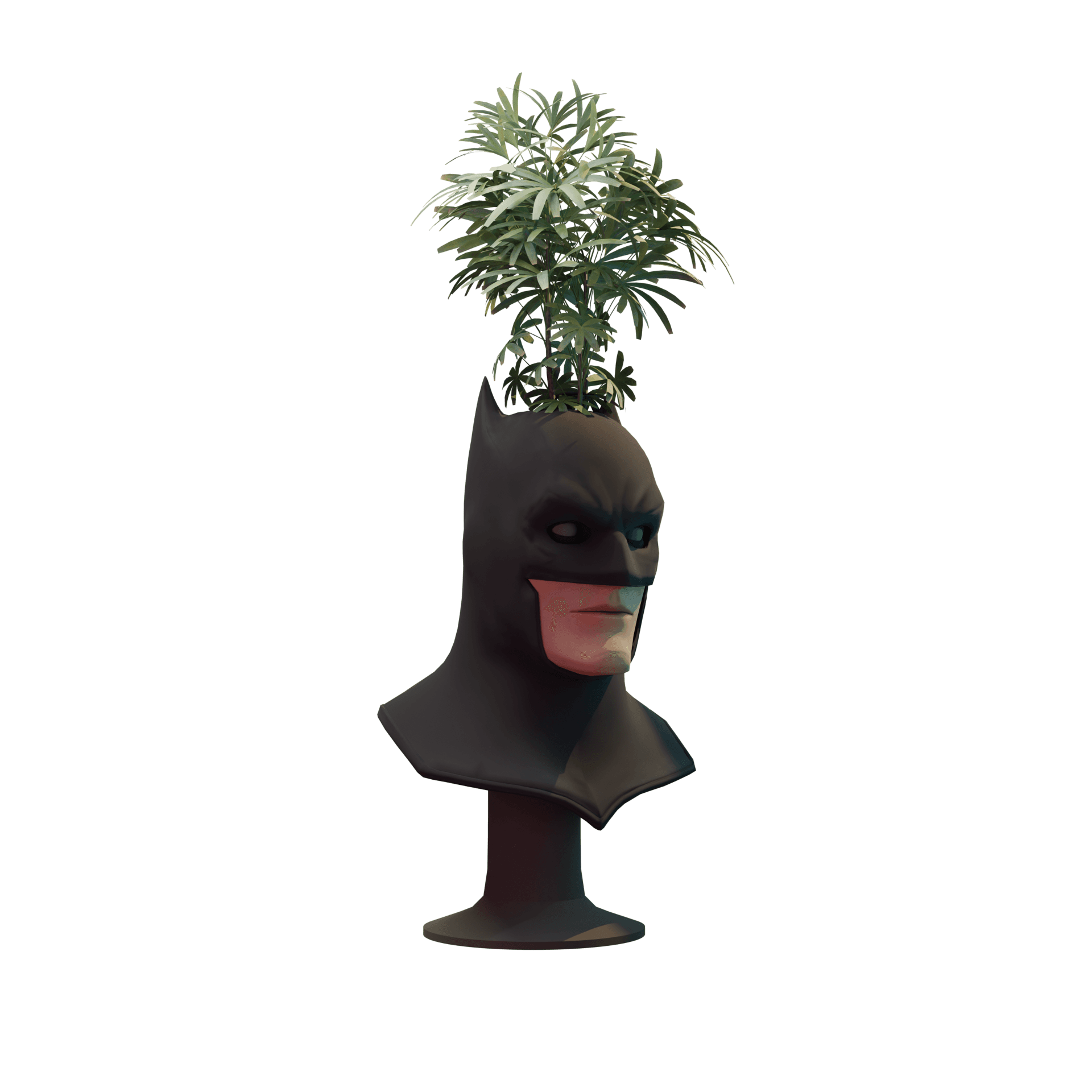 Batman Planter 3d model