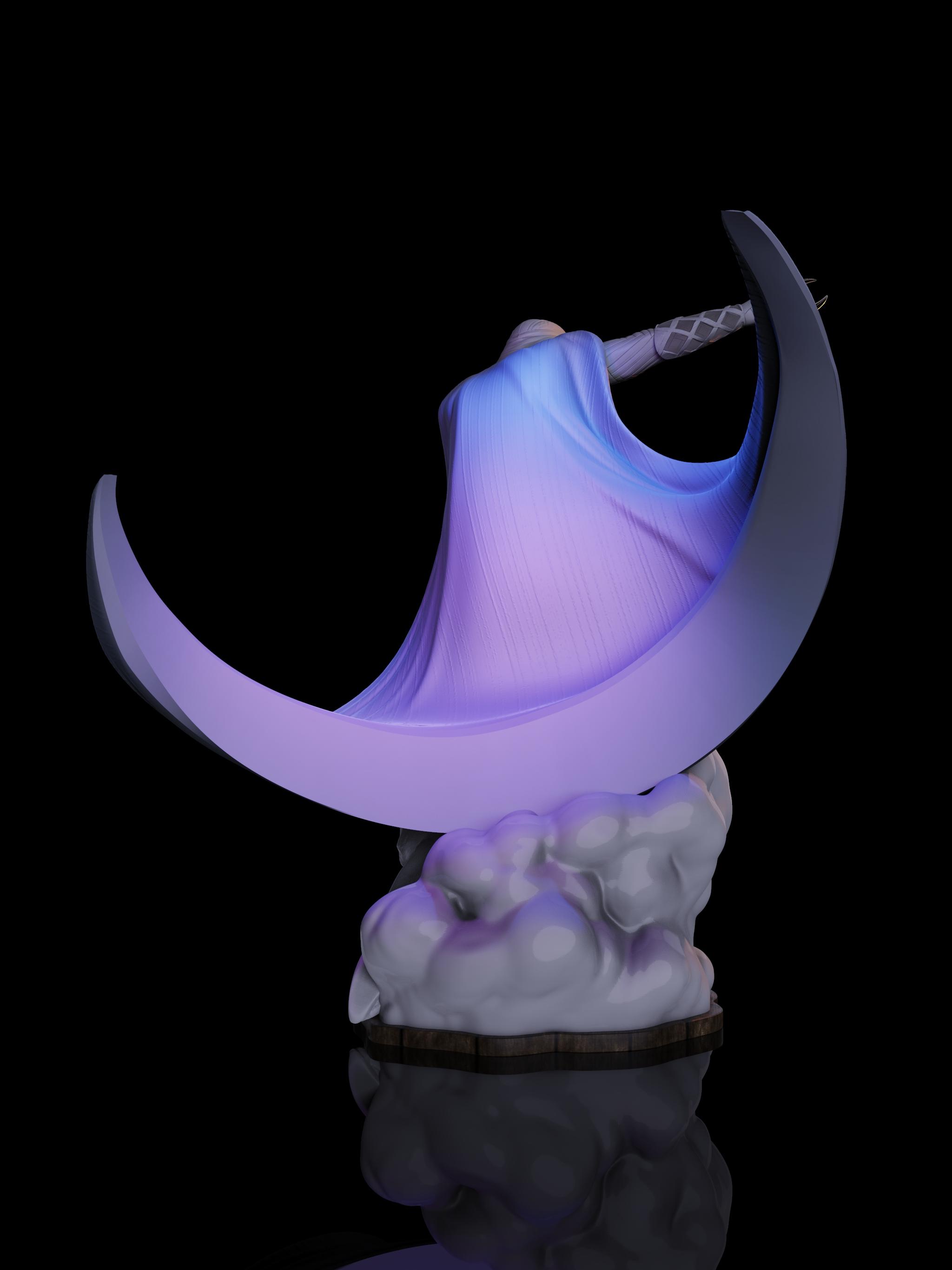 Moon Knight Statue 3d model