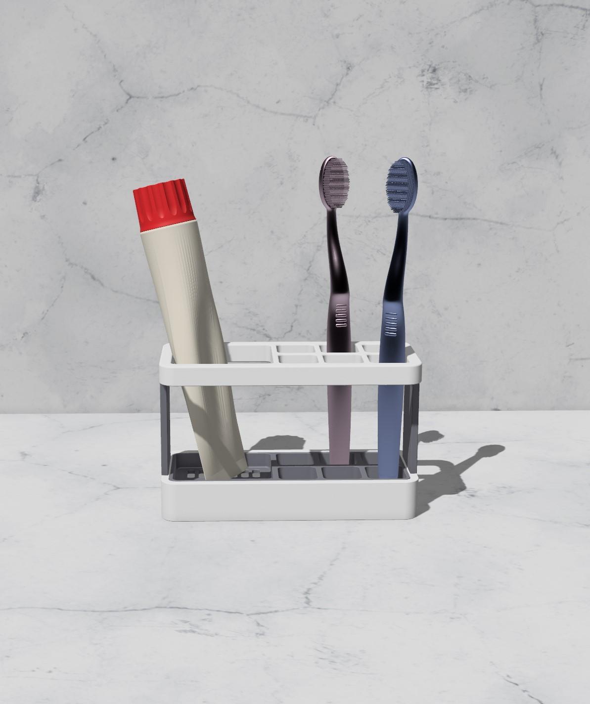 Toothbrush Caddy 3d model