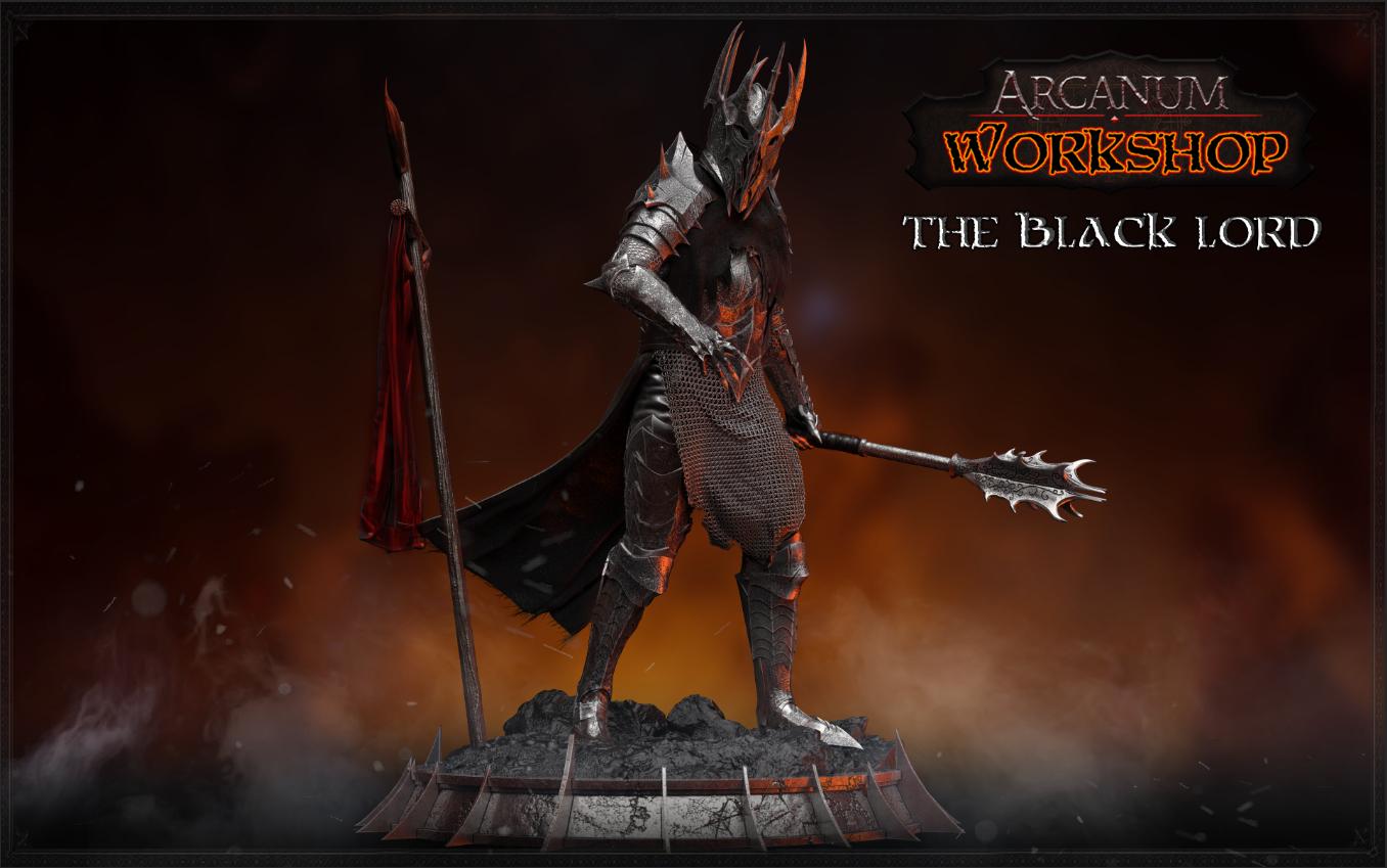 The Black Lord  3d model