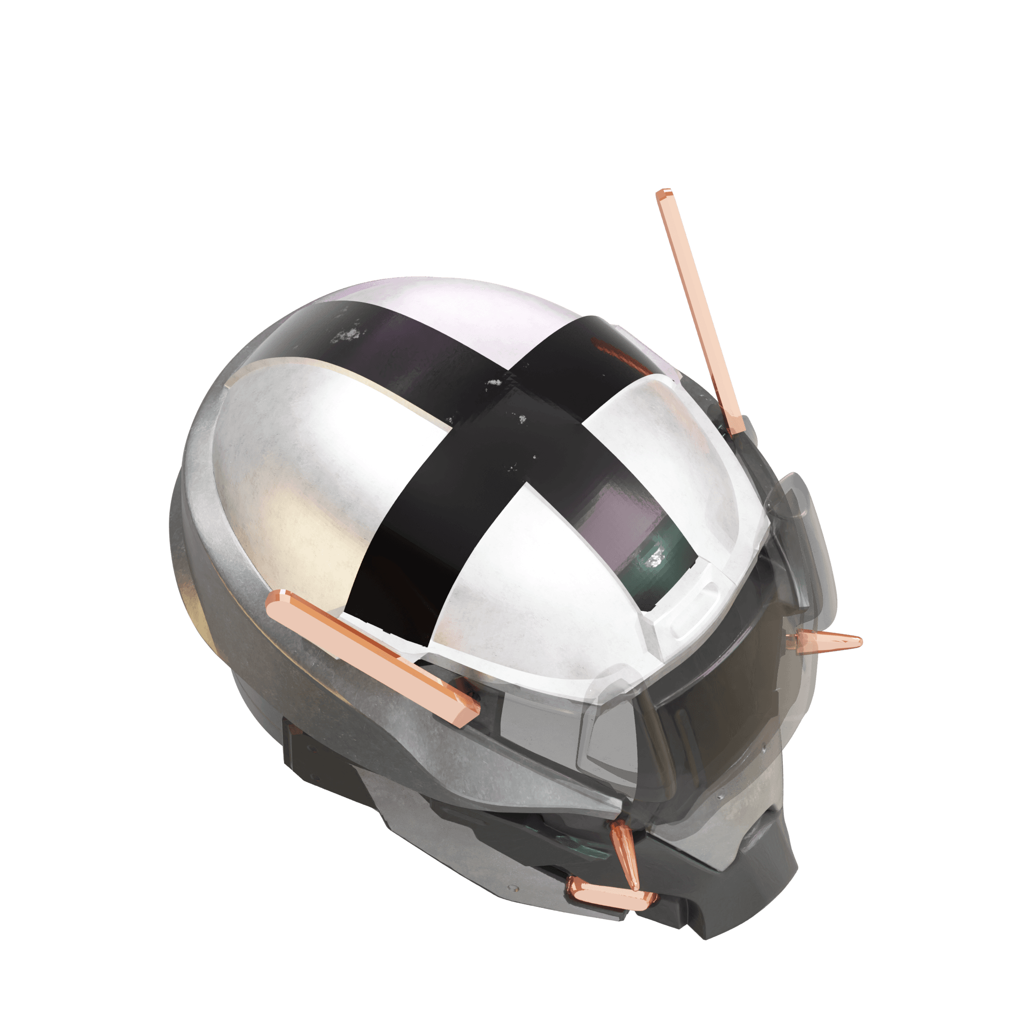 Helldivers 2 Drone Master Helmet 3d model