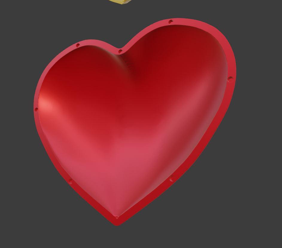ZELDA HEART CONTAINER 3d model