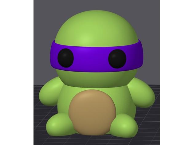 Teenage Mutant Ninja Turtles Multi Colored 3d model
