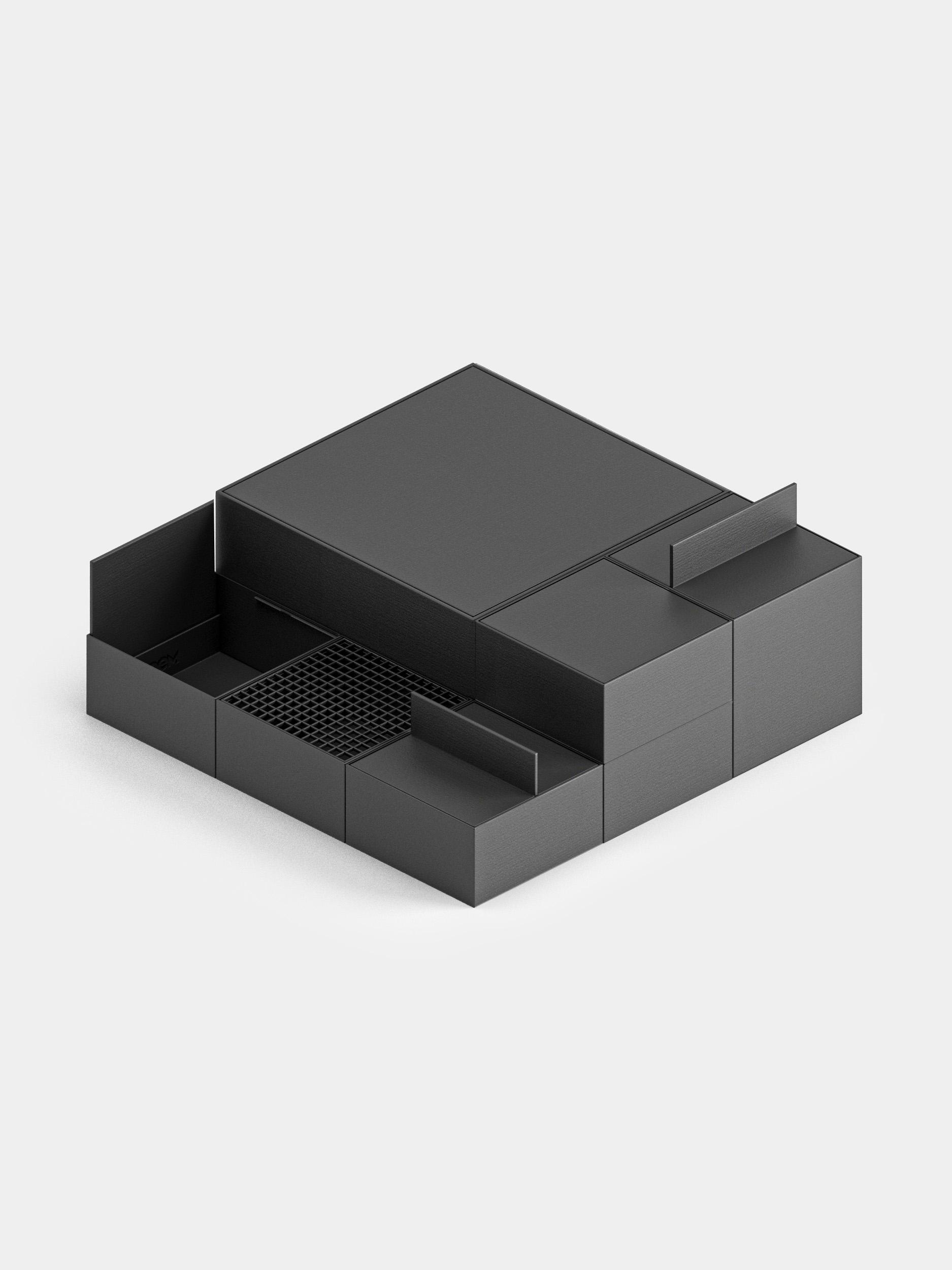Square Boxes 3d model