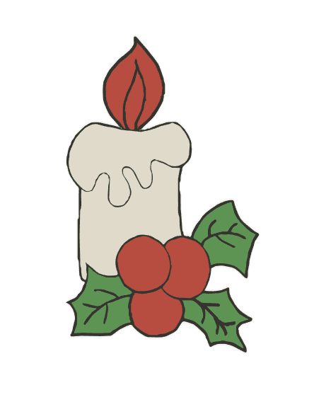 Christmas Pack: Candle I 3d model