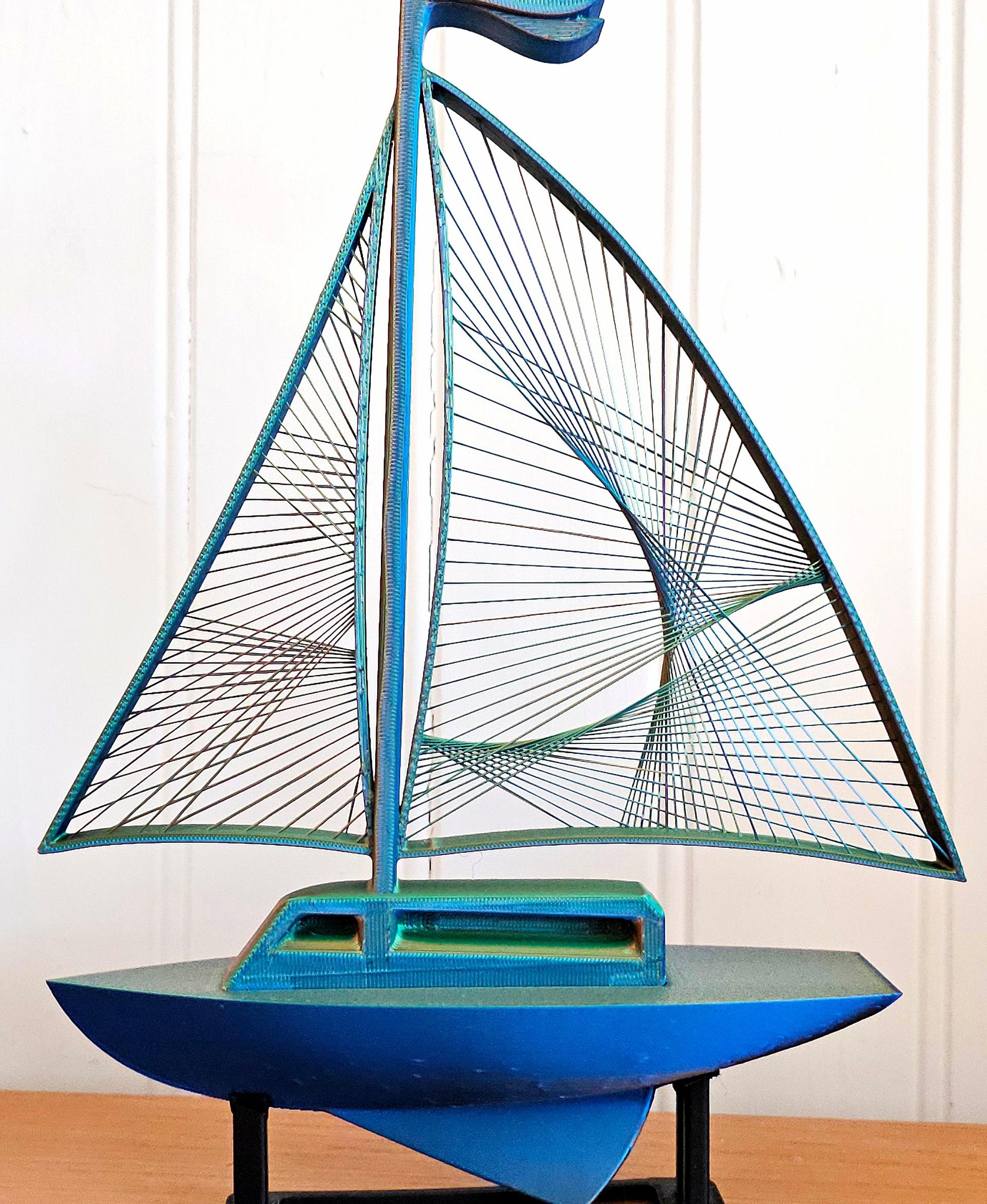 Sailboat - no supports 3d model