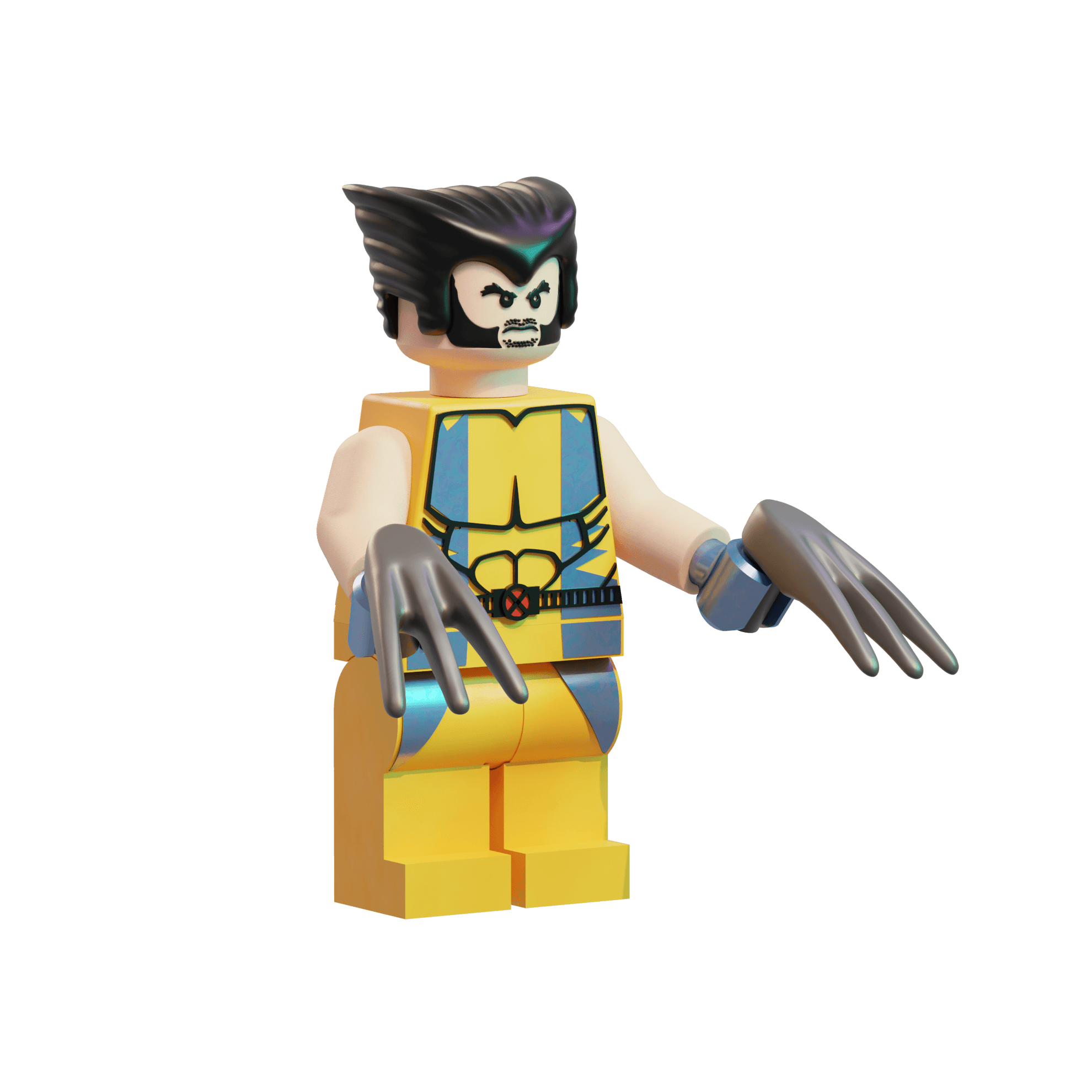 LEGO Wolverine 2 3d model