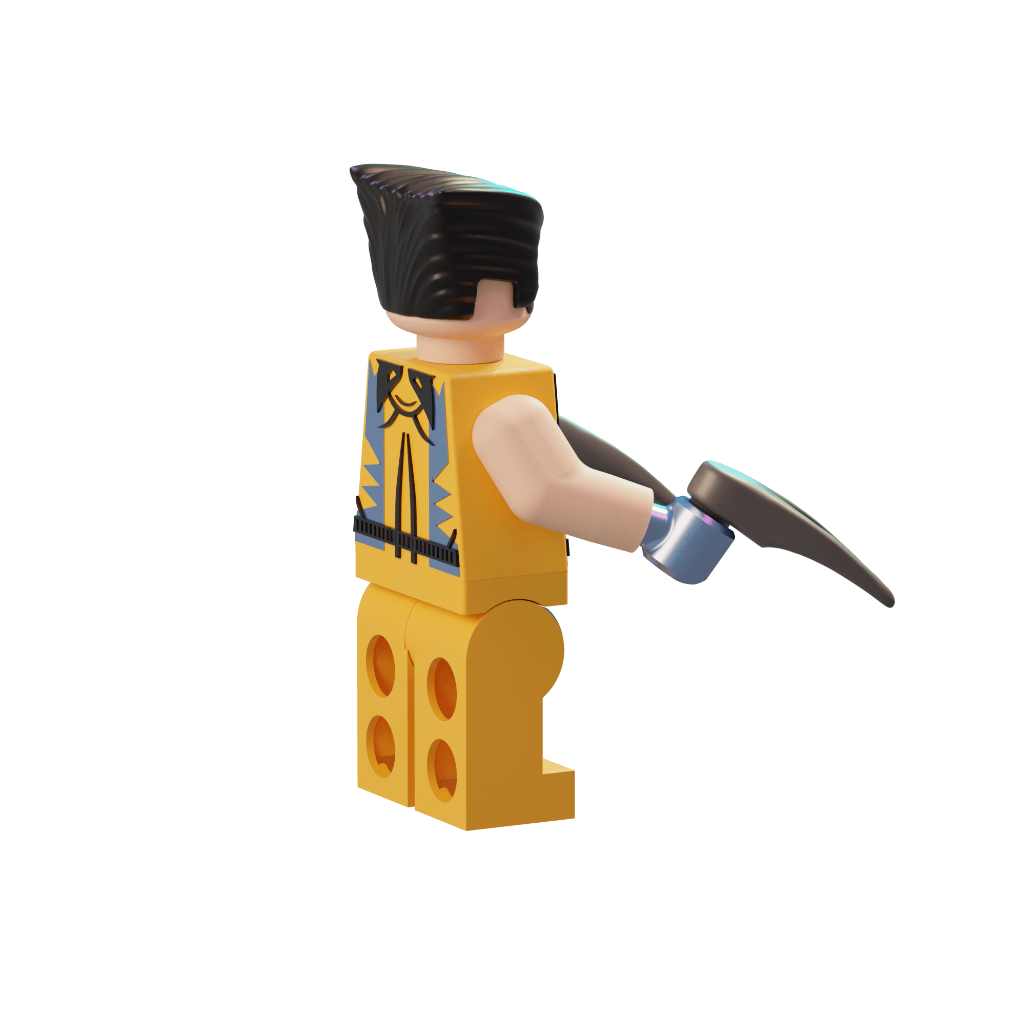 LEGO Wolverine 2 3d model