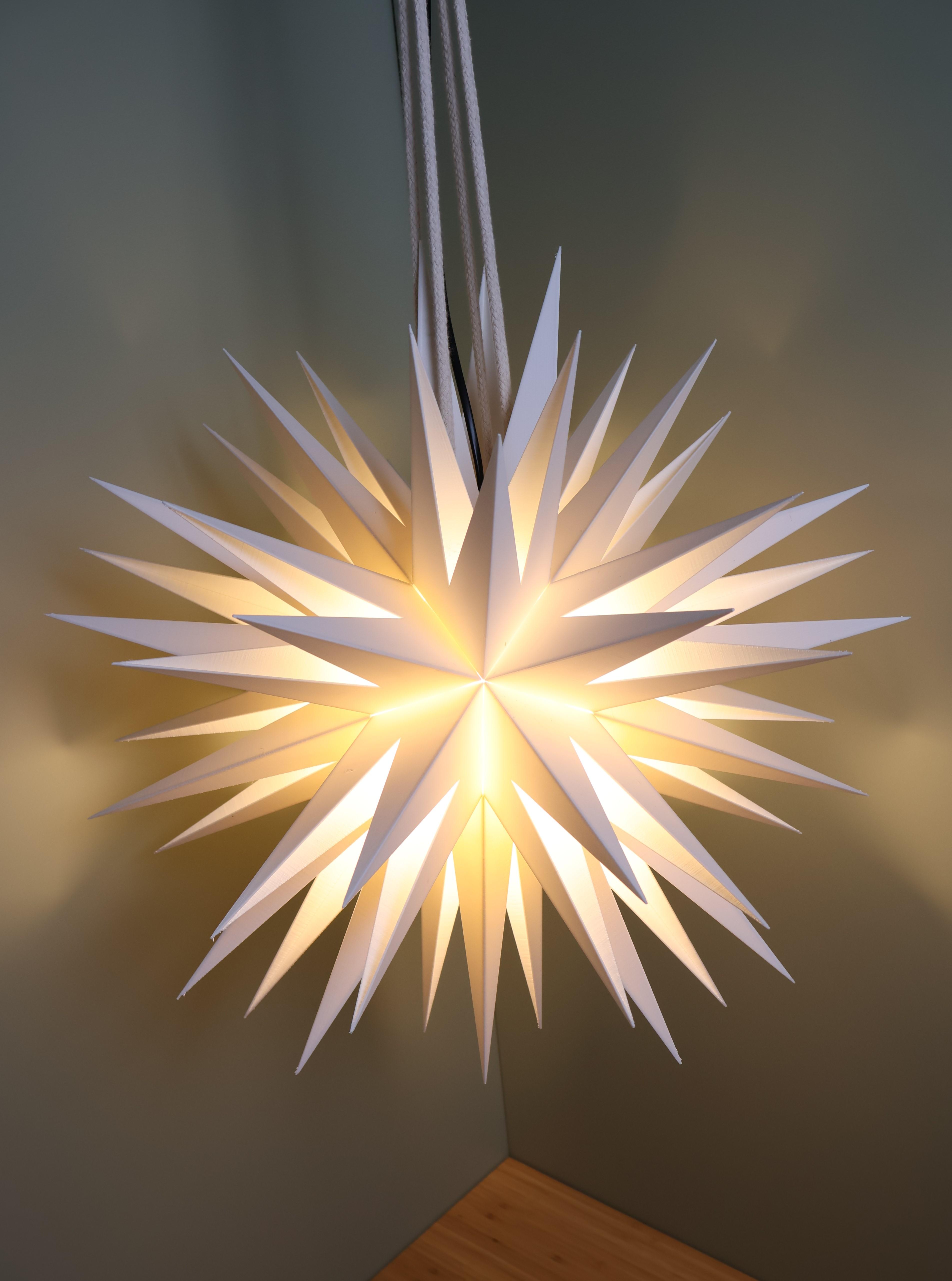 Spiky Star Lamp 3d model