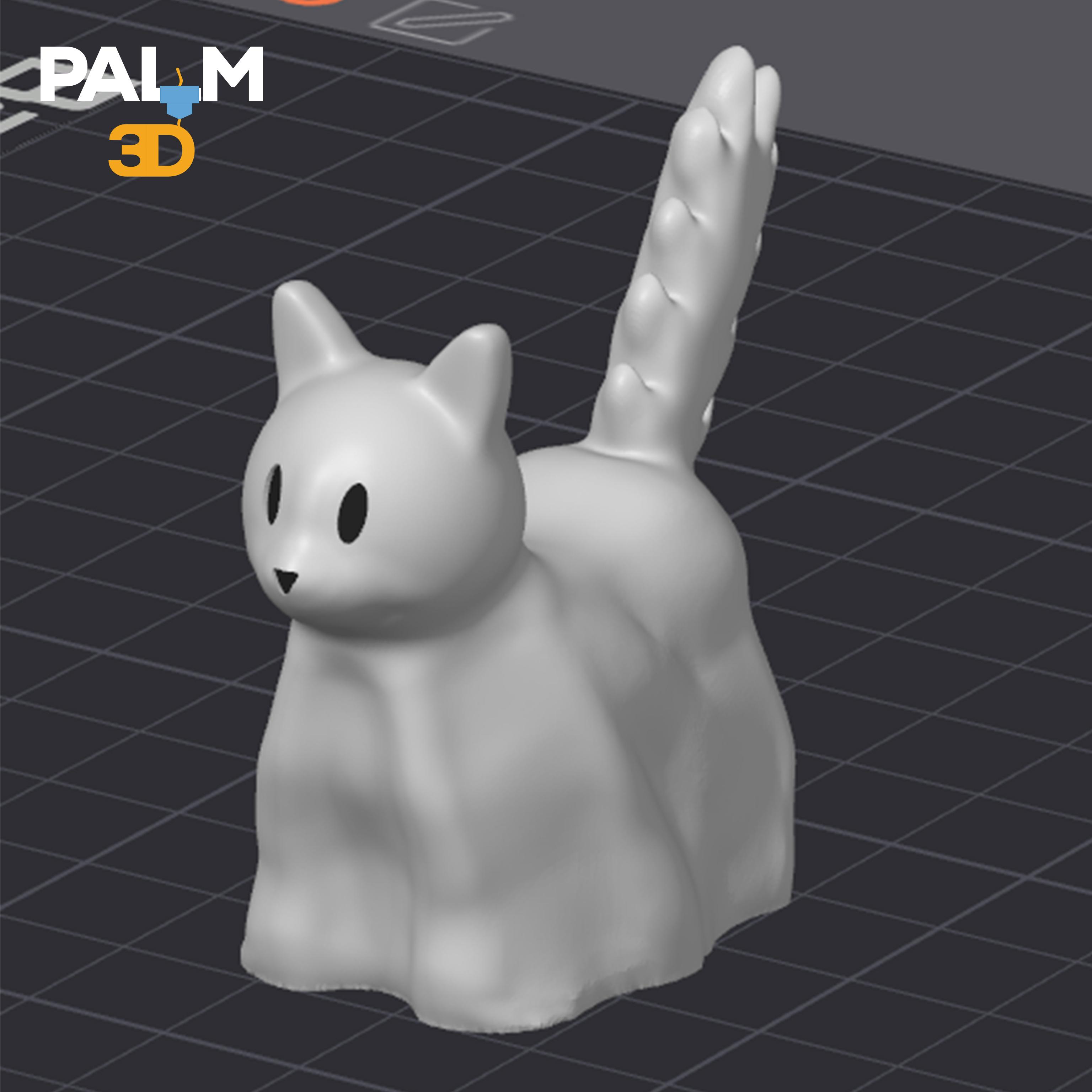 Boo Kitty: The Spooky Halloween Cat 3d model