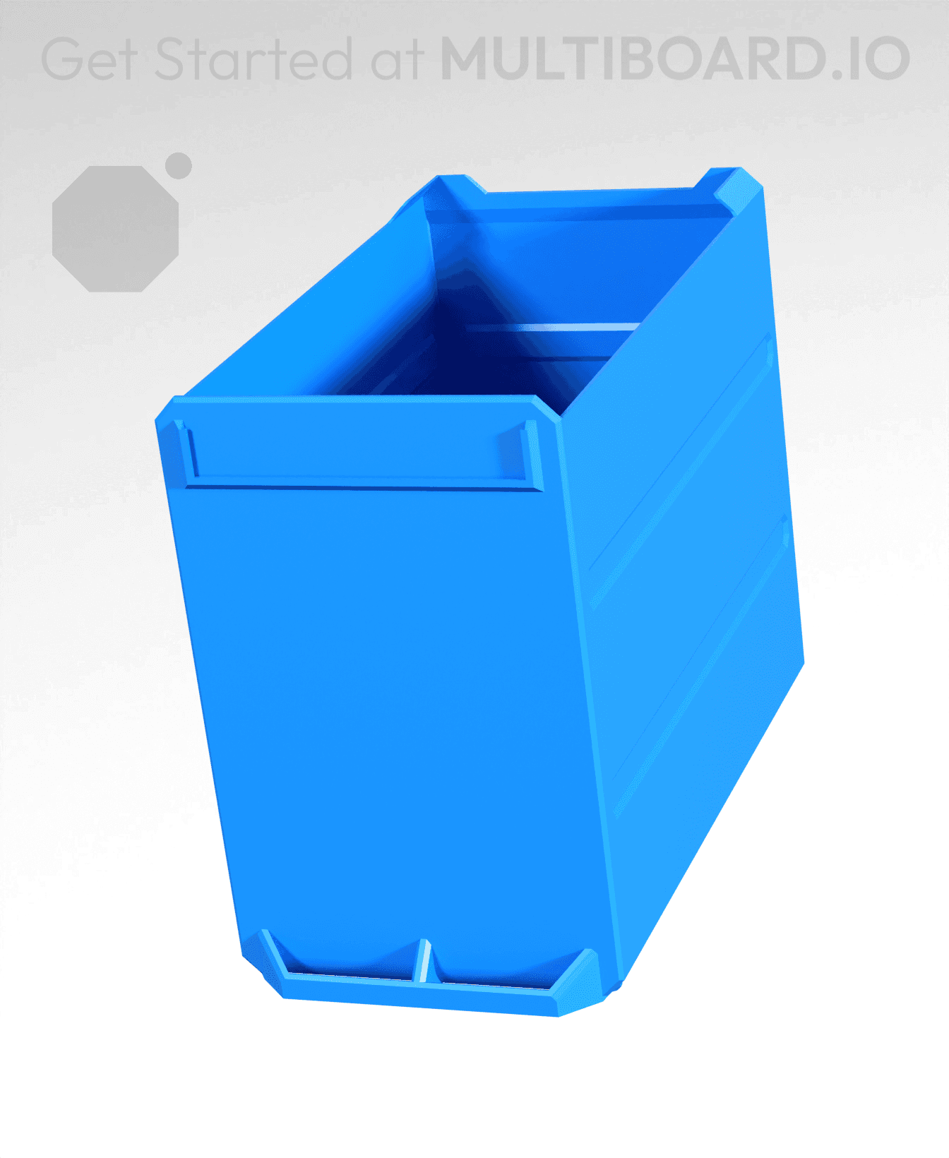 2x3x3.5-Deep - Multibin Simple Drawer 3d model