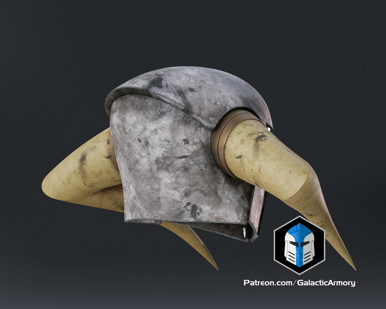 Clone Wars Saesee Tiin Helmet - 3D Print Files 3d model