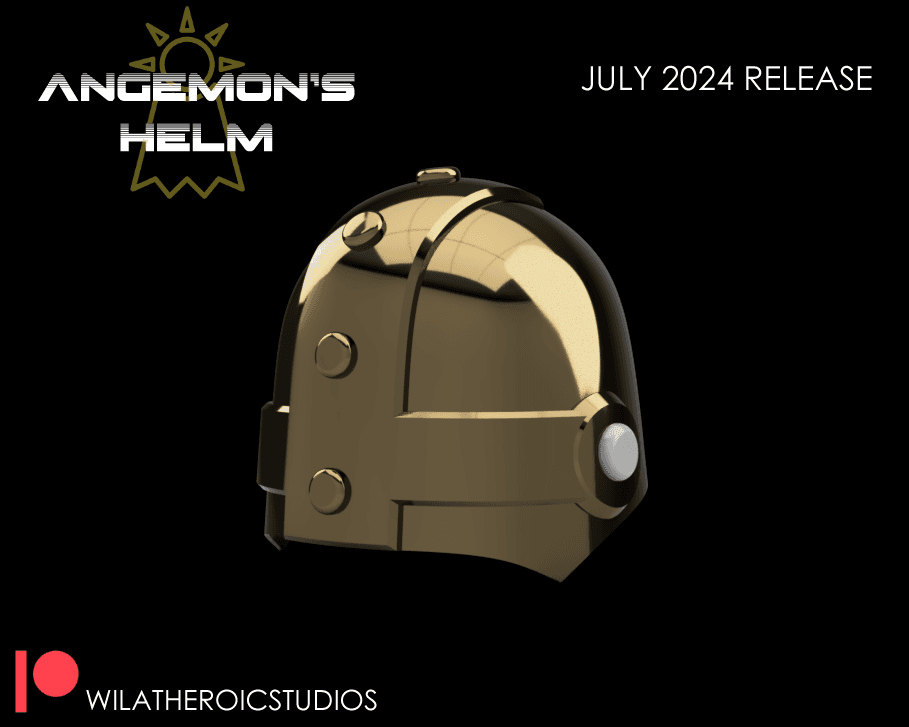 Angemons Helm 3d model