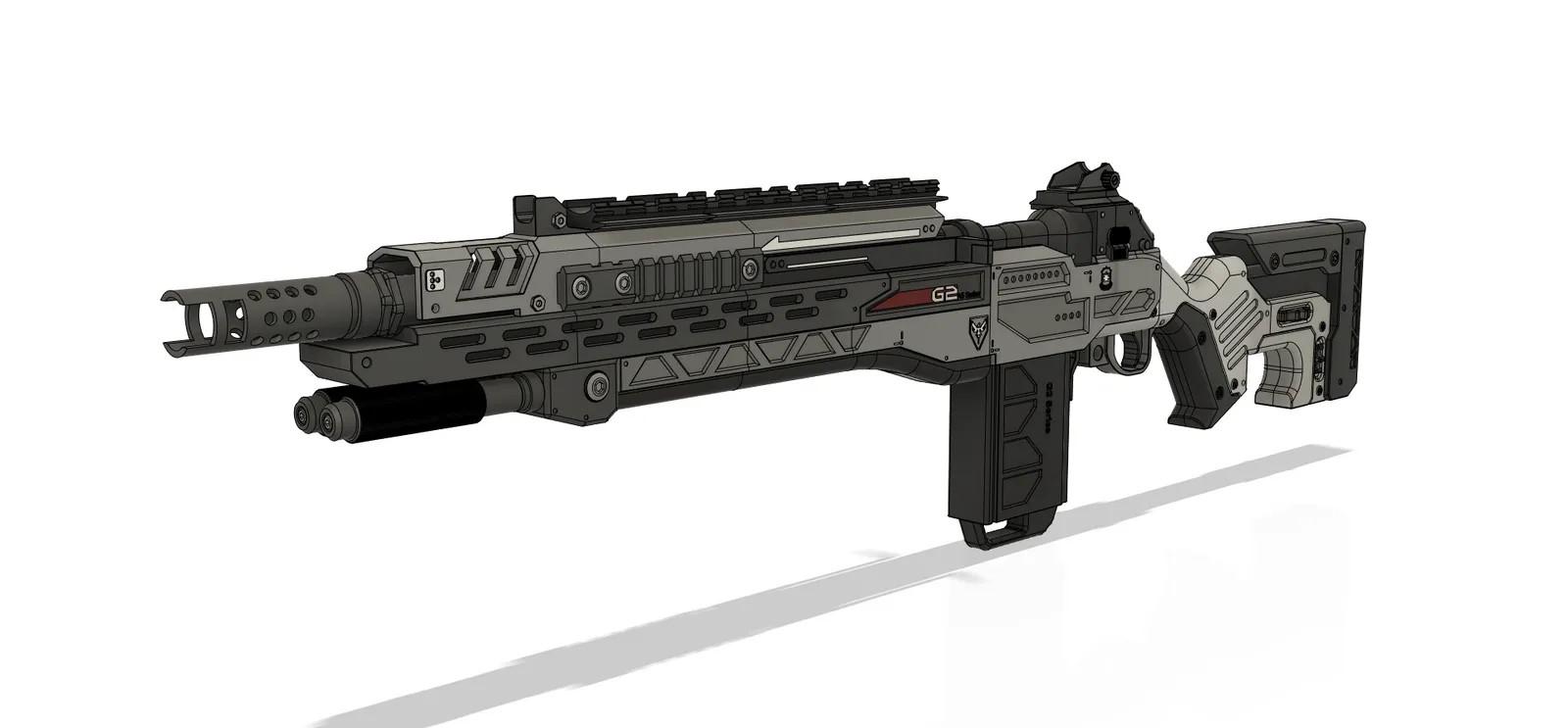 TITANFALL 2 G2A5 Rifle 3d model