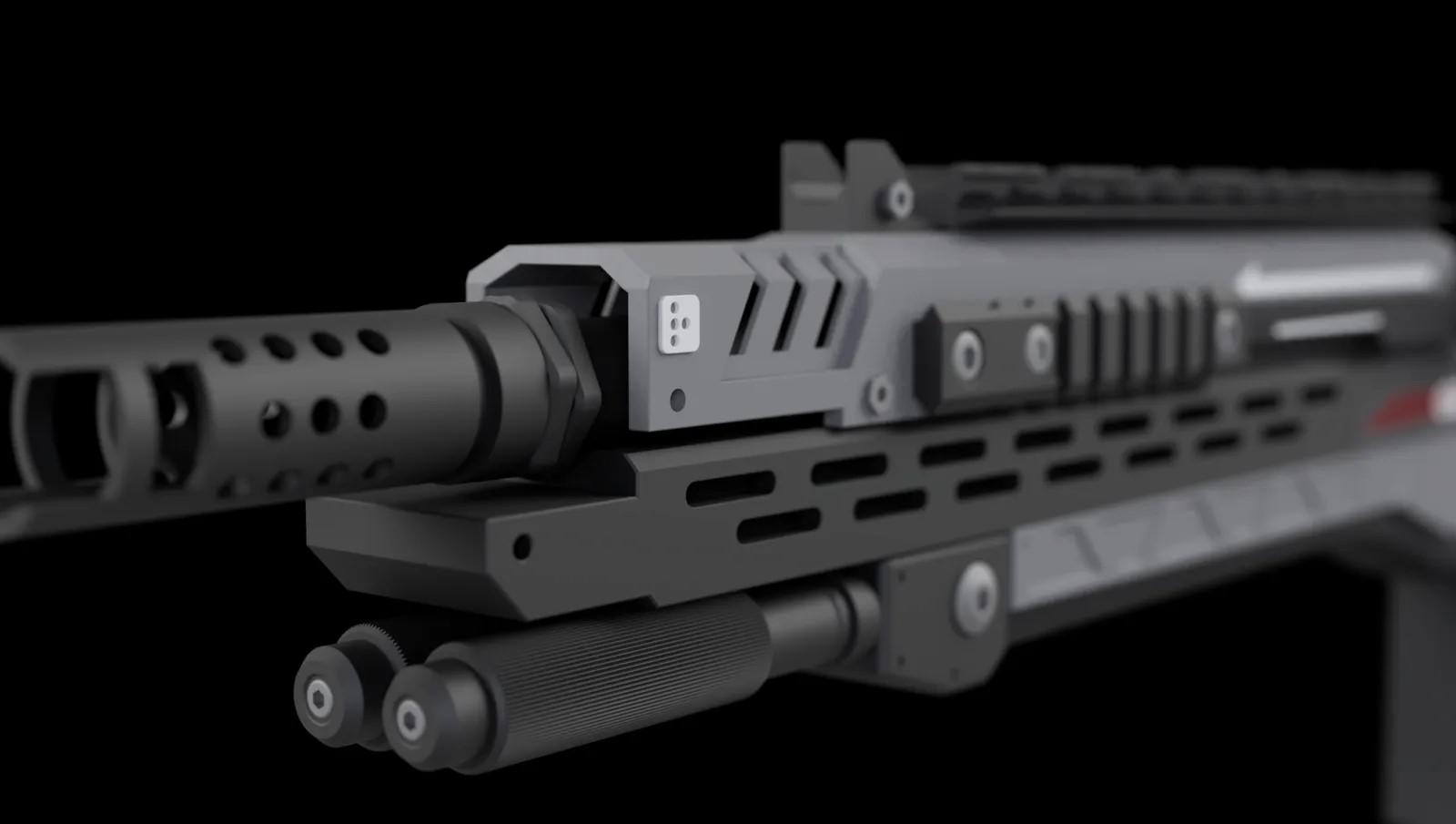 TITANFALL 2 G2A5 Rifle 3d model