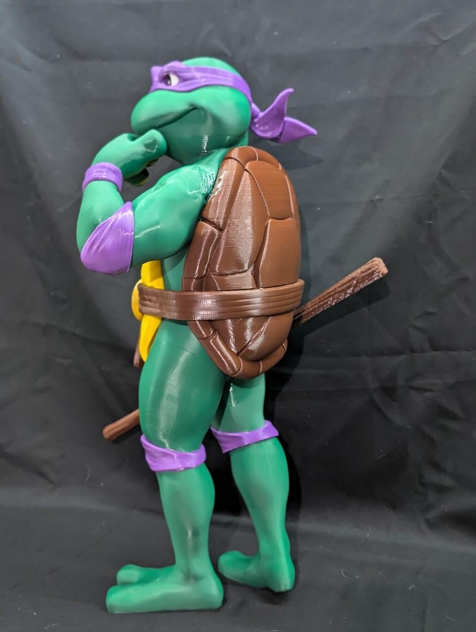 Donatello - TMNT 3D Printable Donatello - Teenage Mutant Ninja Turtles (80s-90s Cartoons) 3d model