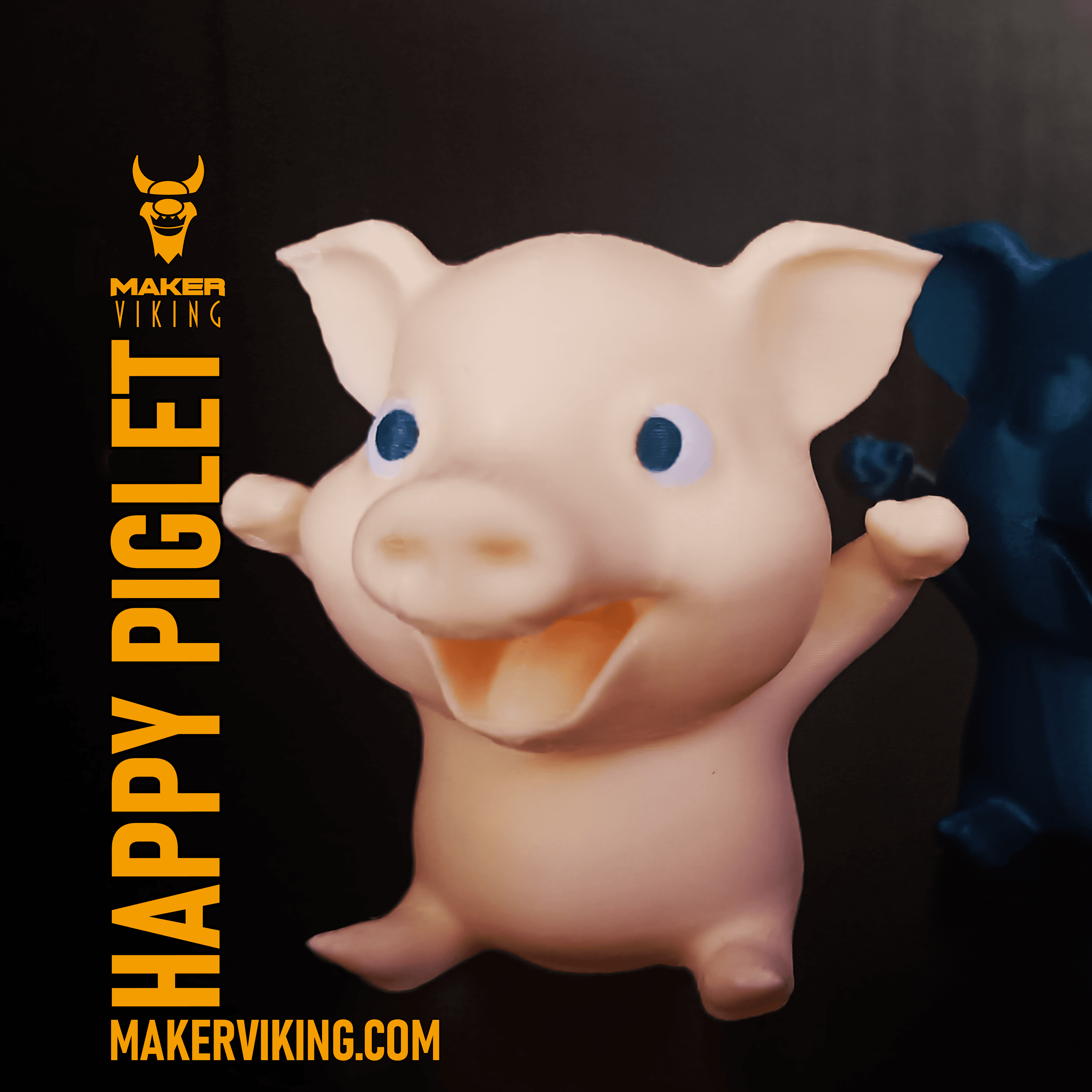 Happy Piglet 3d model