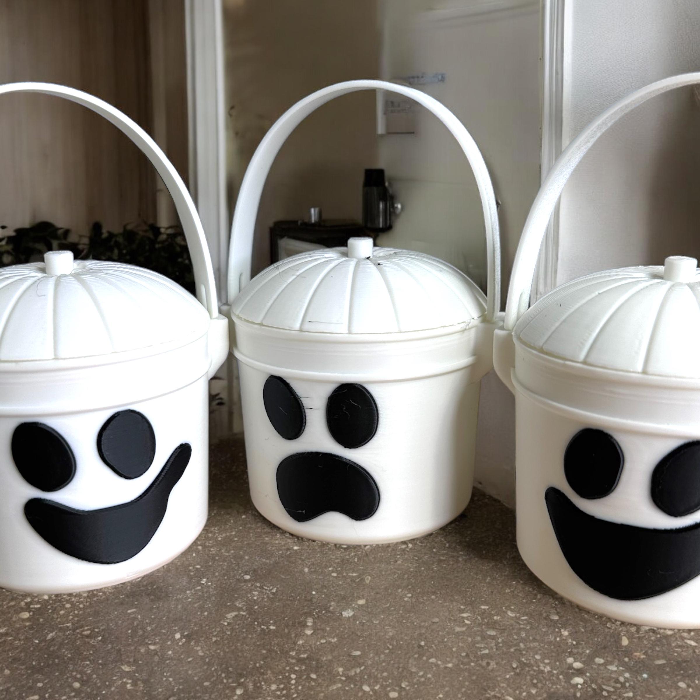 18 Boo Buckets, Happy Meal Halloween, Buckets, McDonalds, Classic  3d model