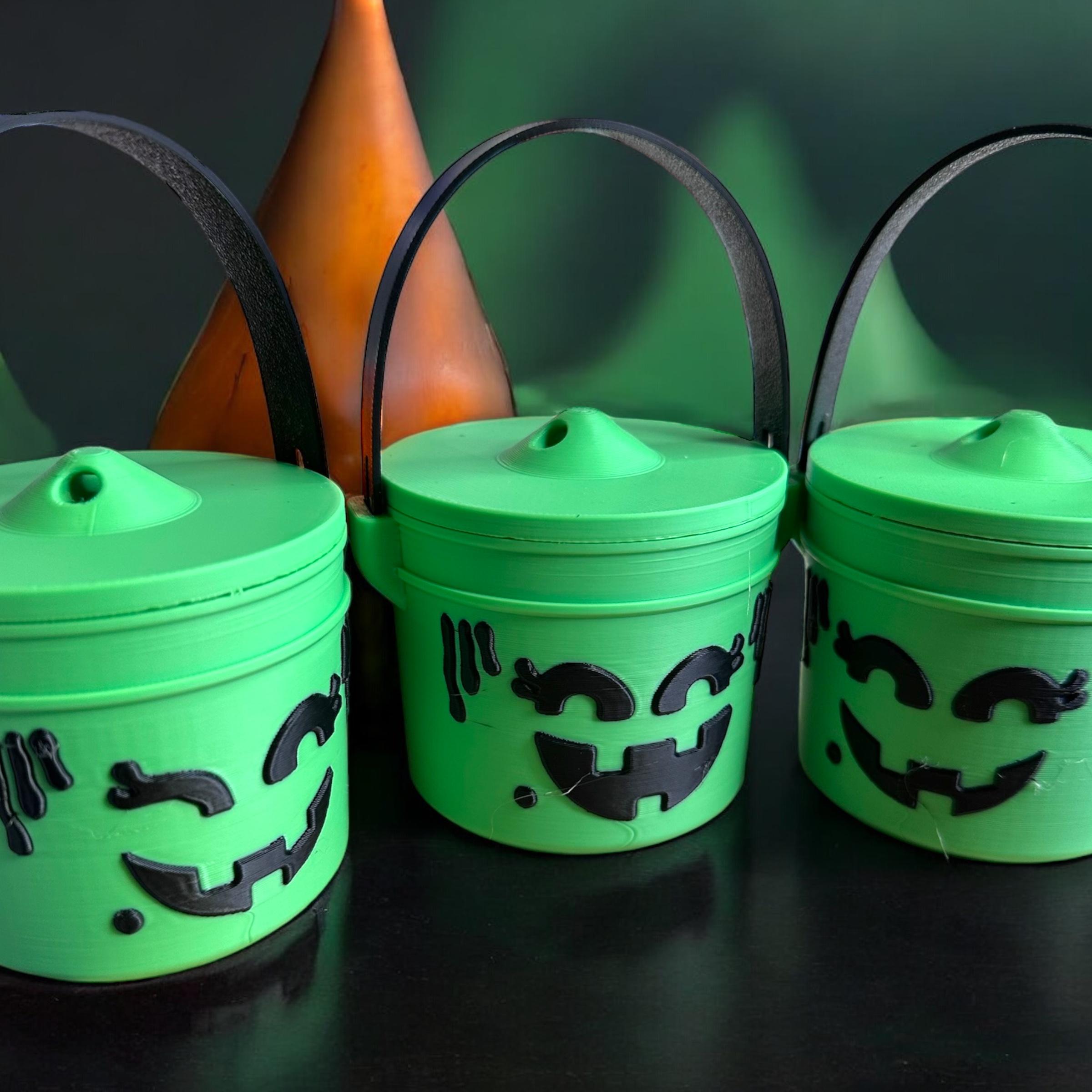 18 Boo Buckets, Happy Meal Halloween, Buckets, McDonalds, Classic  3d model