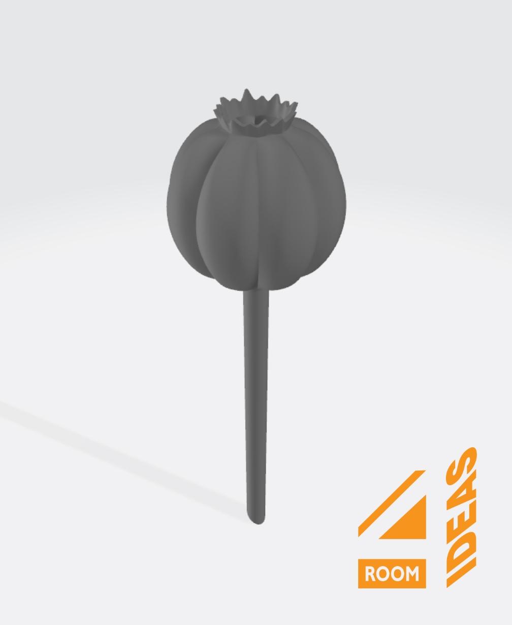 Moss Pole Watering Stake - Cactus 2 3d model