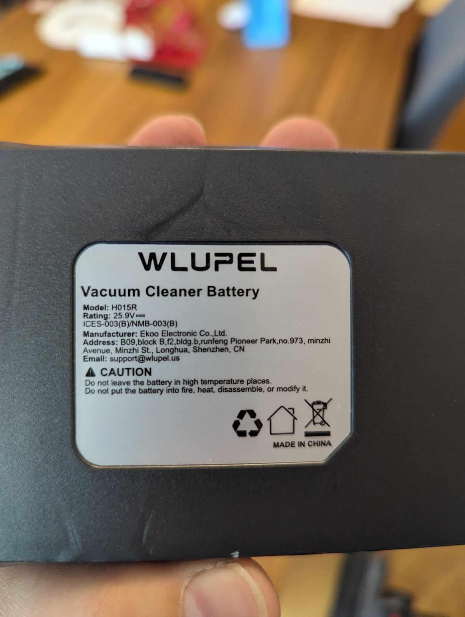 WLUPEL Battery and attachment holder 3d model