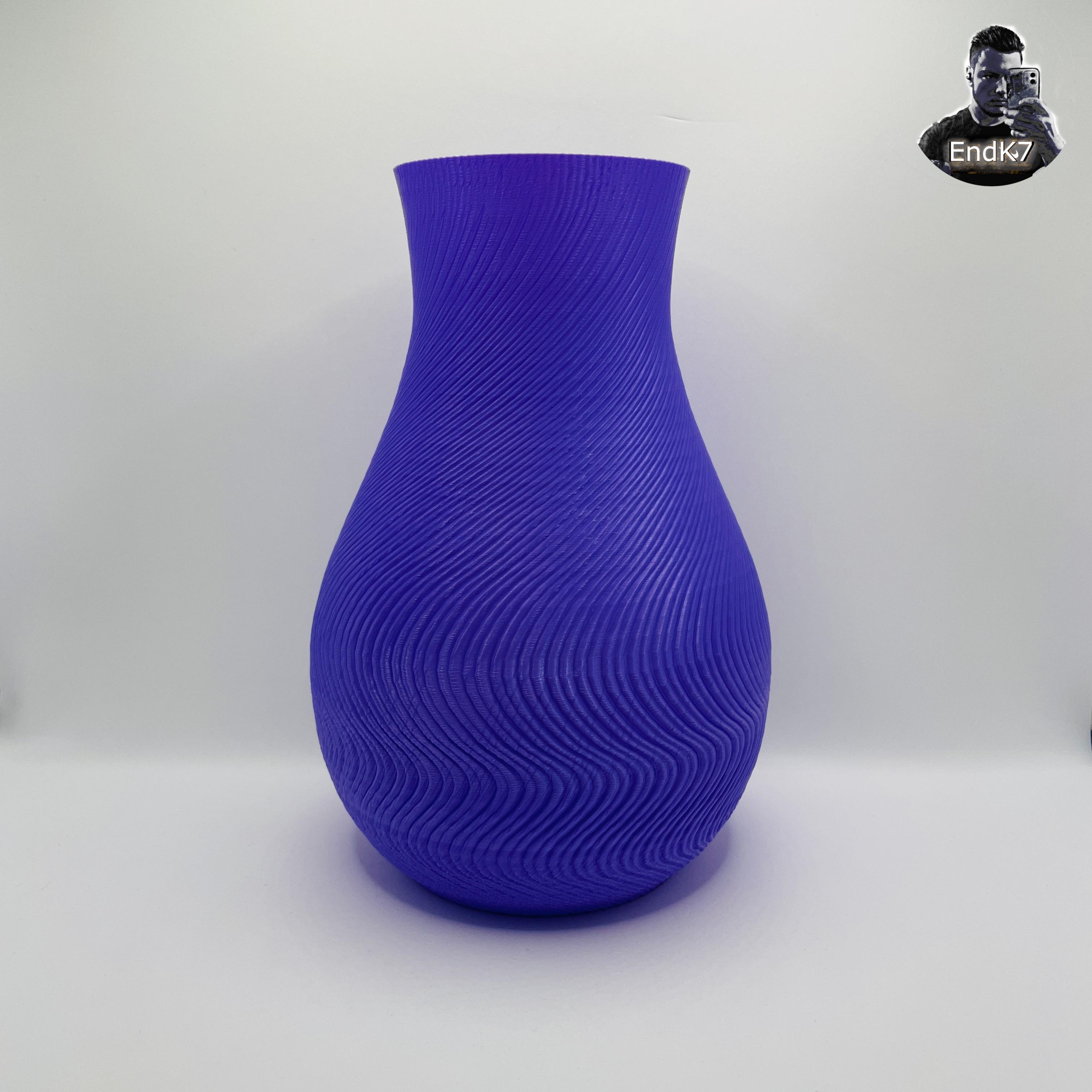 Spiral Vase Set Version two - 4 Designs 3d model