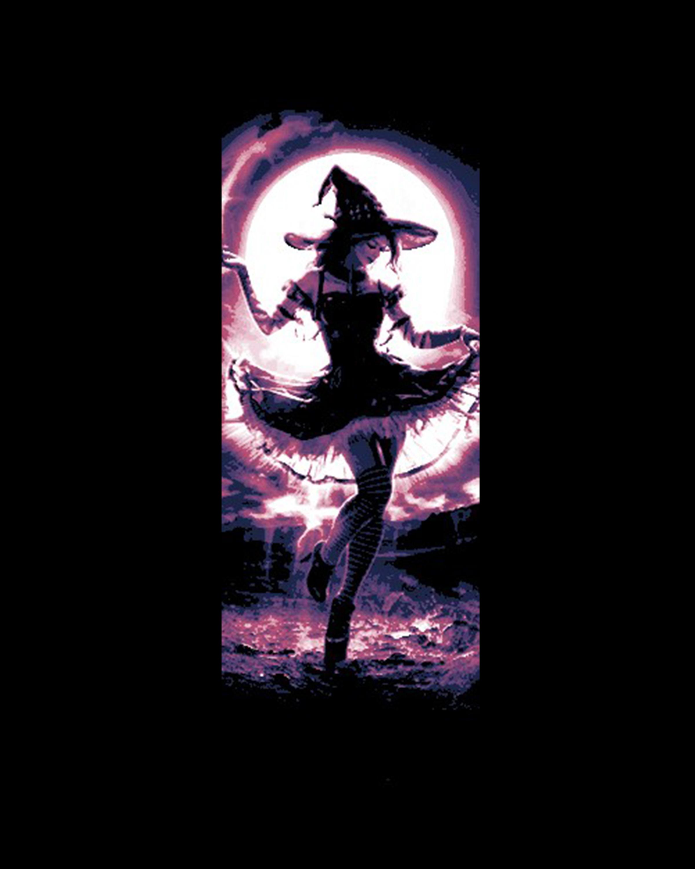 Limited Time Free: Witches Dancing under the Halloween Moon Lit Sky - Set of Bookmarks 3d model