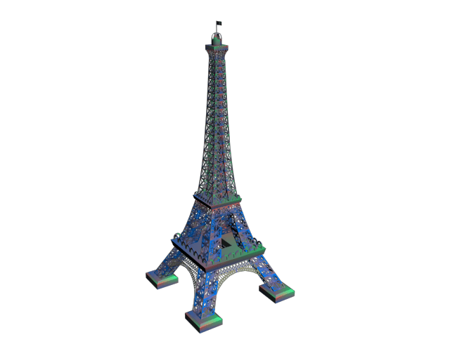 Eiffel Tower.stl 3d model