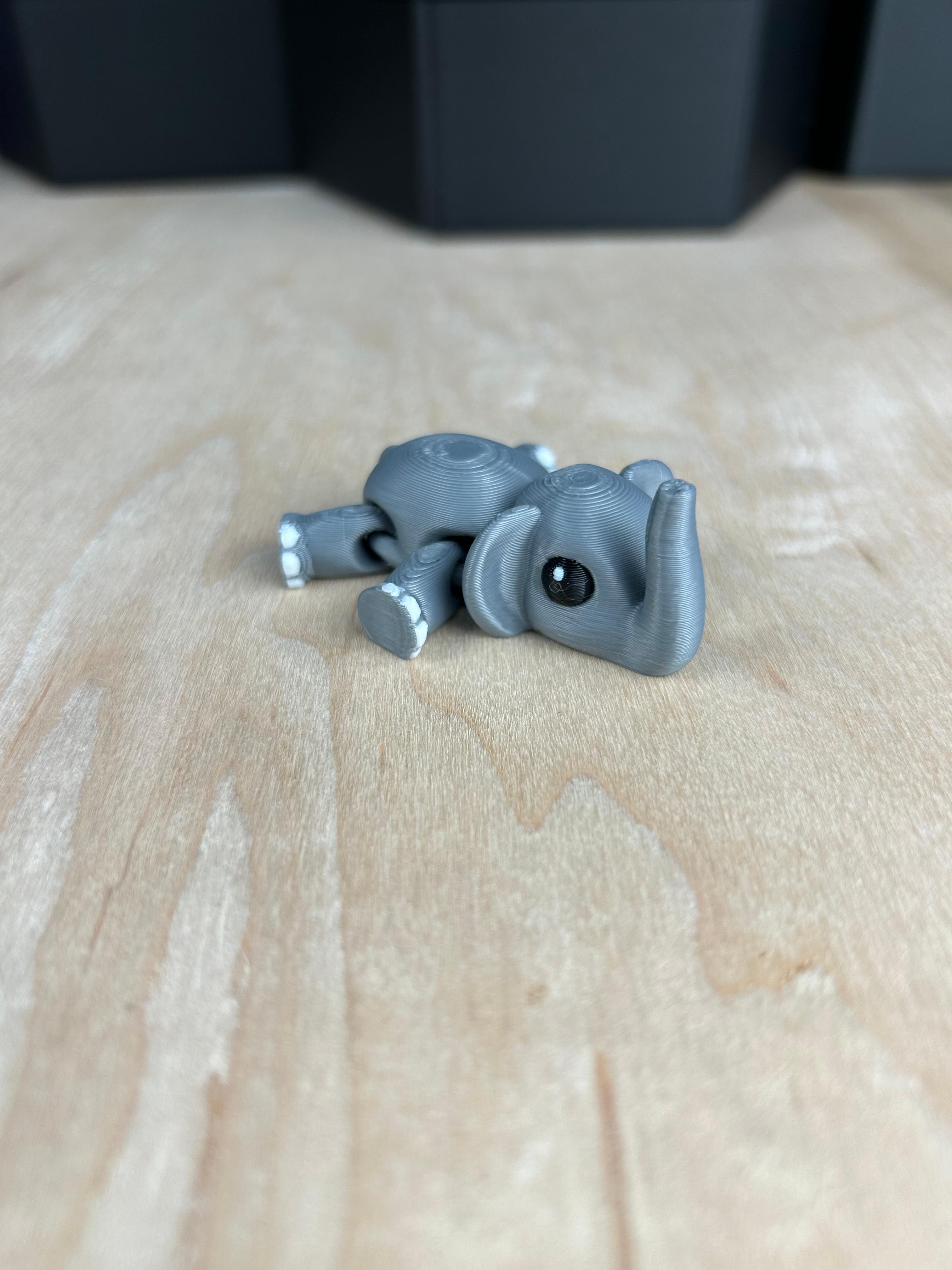 Elephant V2 Fidget 3d model