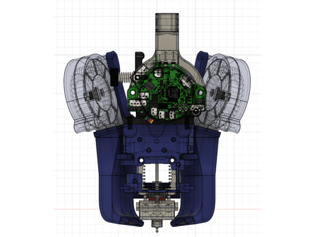 Mantis Mosquito Orbiter for BLV Cube Metal Kit 3d model