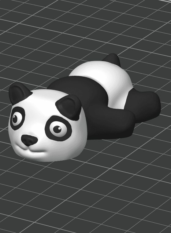 Flexi Panda (No Supports) 3d model