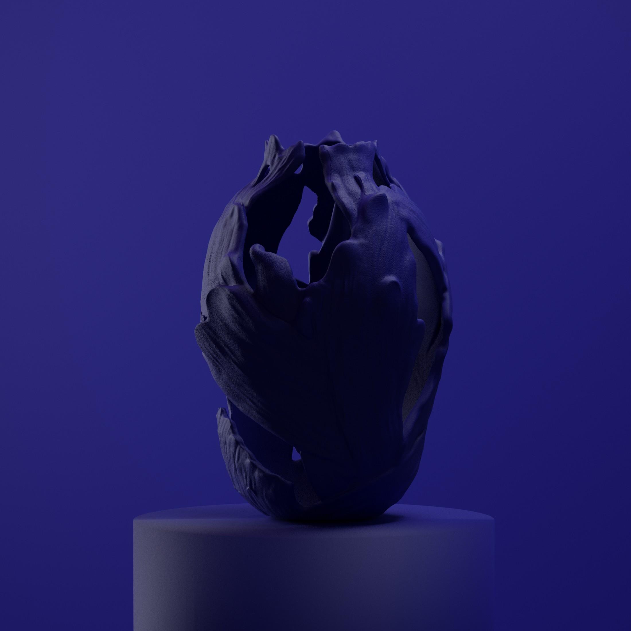 Poseidon Exclusive Vase | Embodied ideas collection 3d model