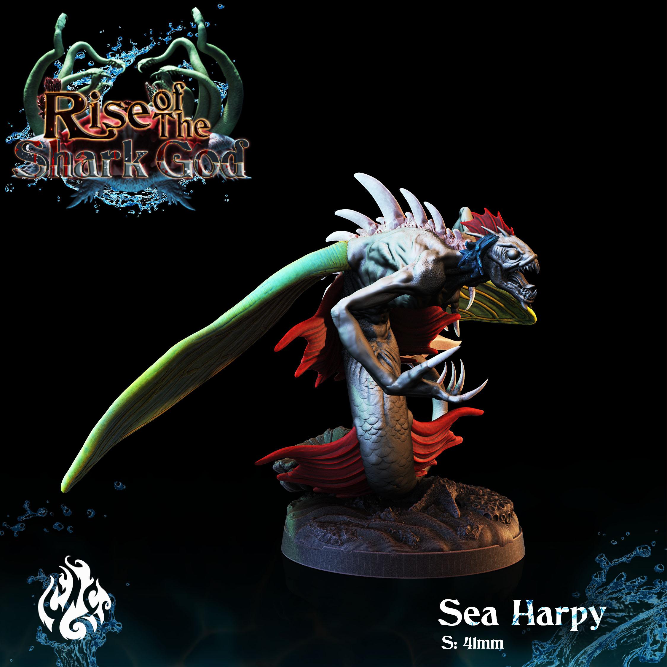 Sea Harpy 3d model