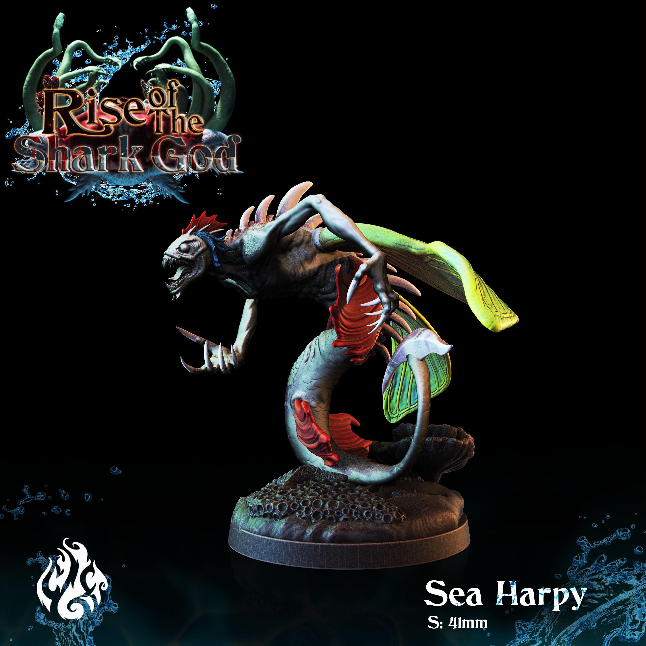 Sea Harpy 3d model
