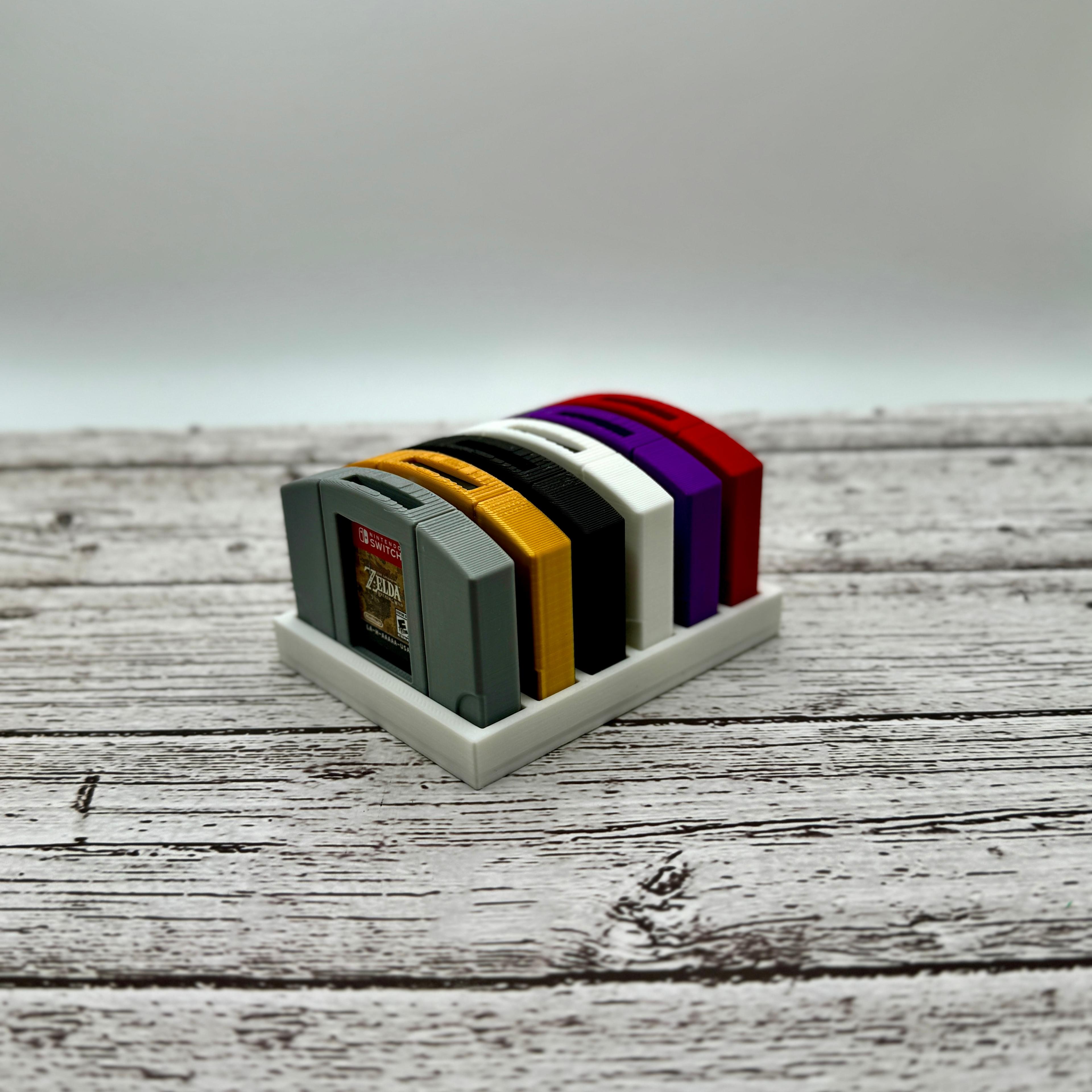 N64 Style Switch Game Holder 3d model