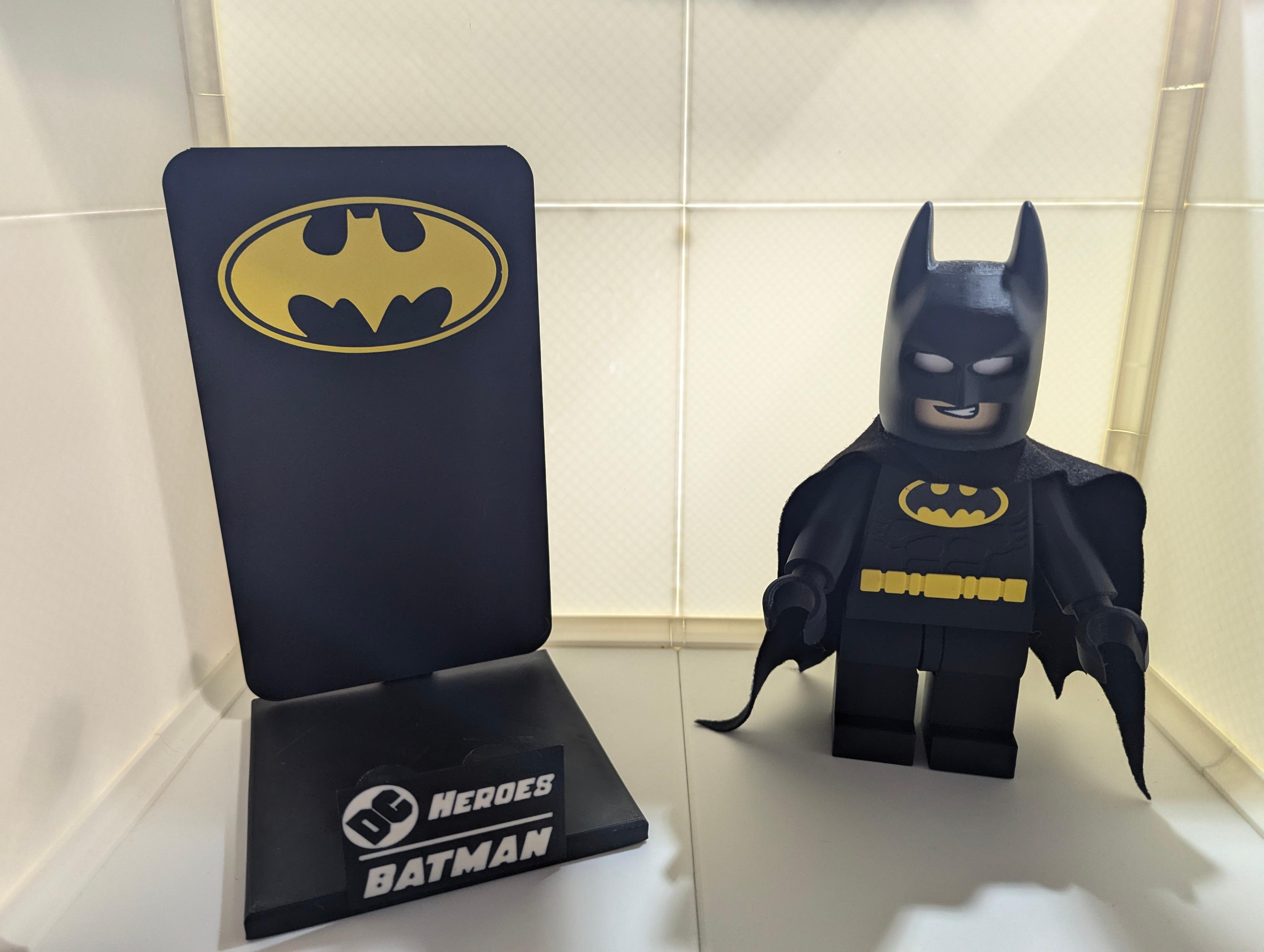 Batman Multicolor Nameplate Set 3d model