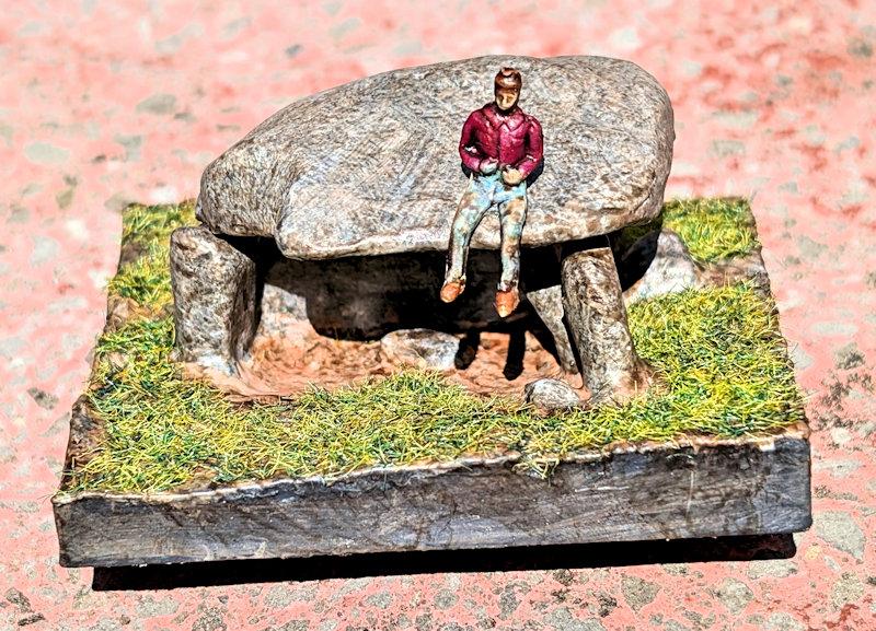 Rhoslan Dolmen 1:76 scale model 3d model