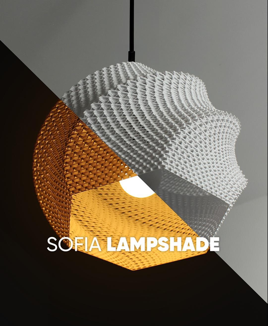 SOFIA LAMPSHADE RippleMesh 3d model
