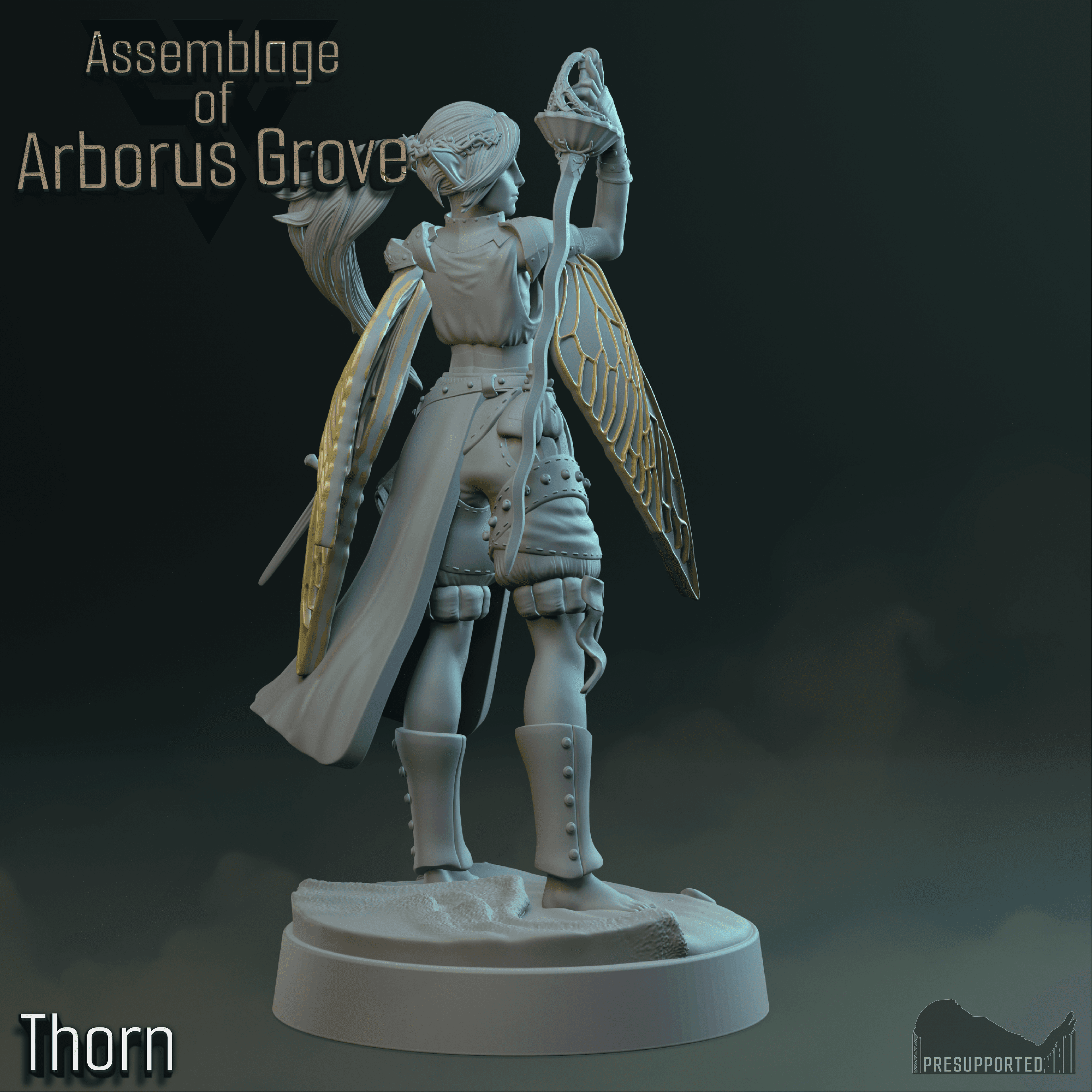 Thorn, fey Phantom Knight 3d model