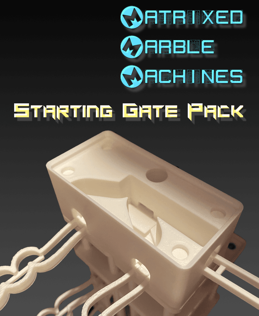 Starting Gate Pack 3d model