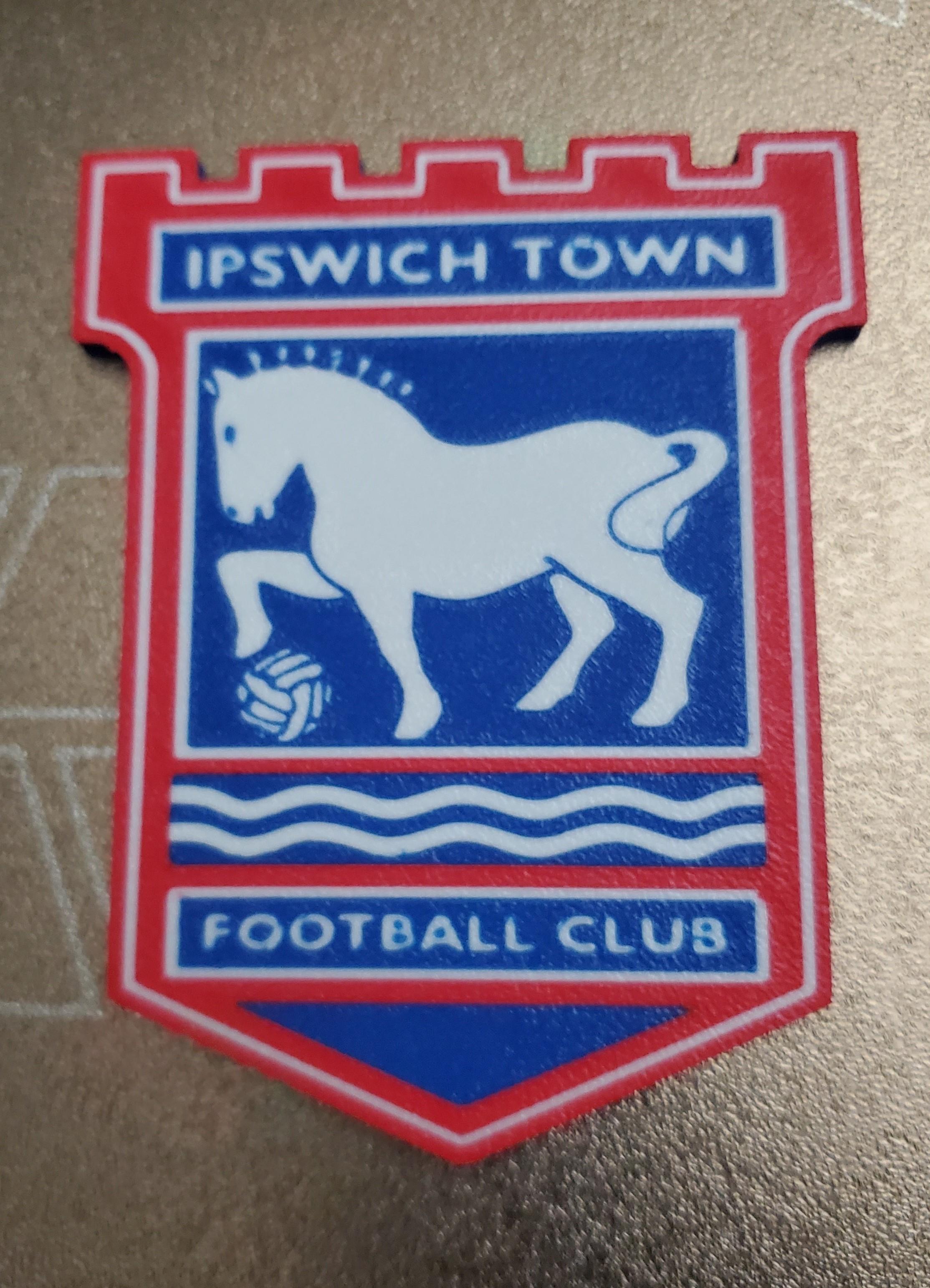 Ipswich Town FC Coaster or plaque 3d model