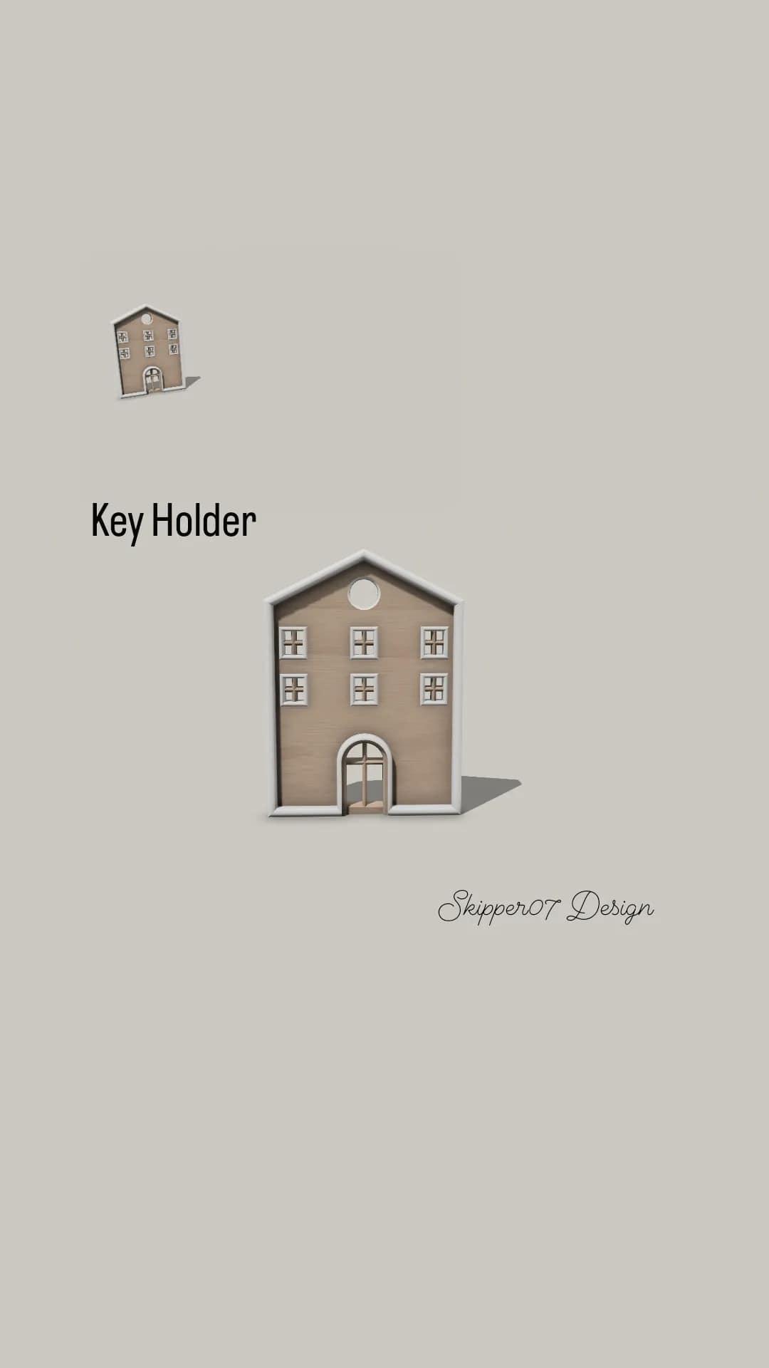 House Key Holder.stl 3d model