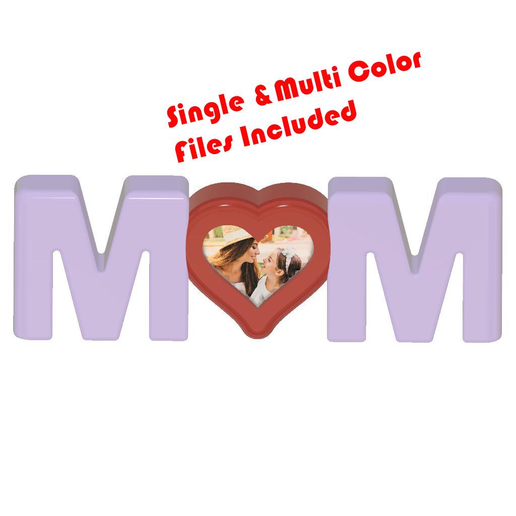 Mother's Day Picture Frame 3d model