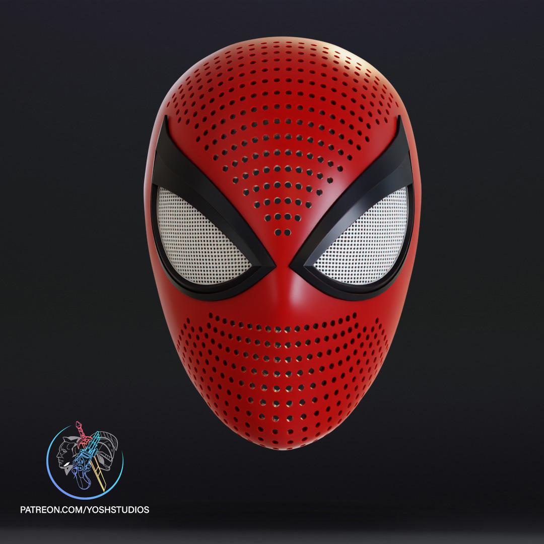 Spiderman2 Venom Bundle 3d Print File STL Faceshell 3d model