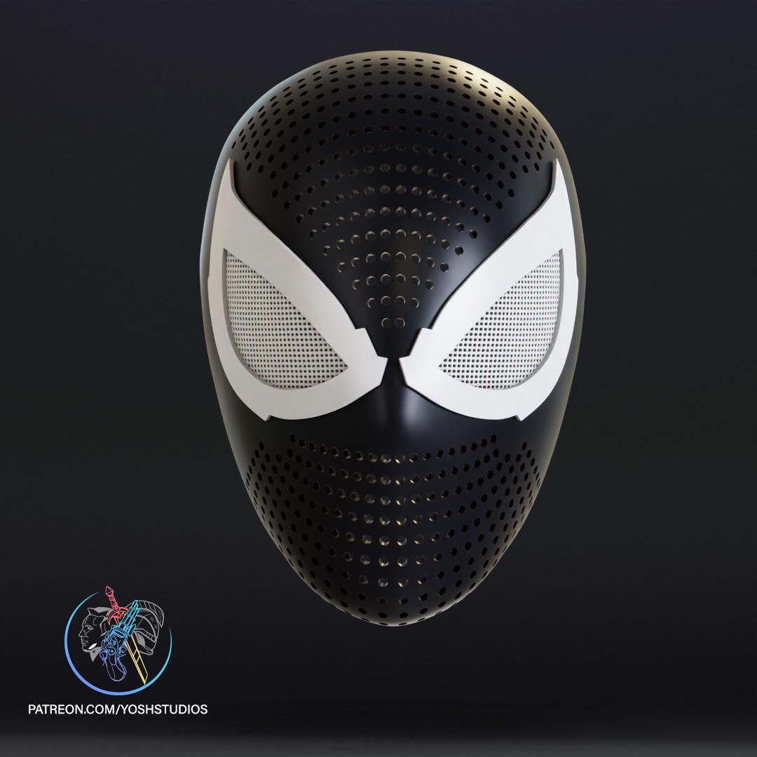 Spiderman2 Venom Bundle 3d Print File STL Faceshell 3d model