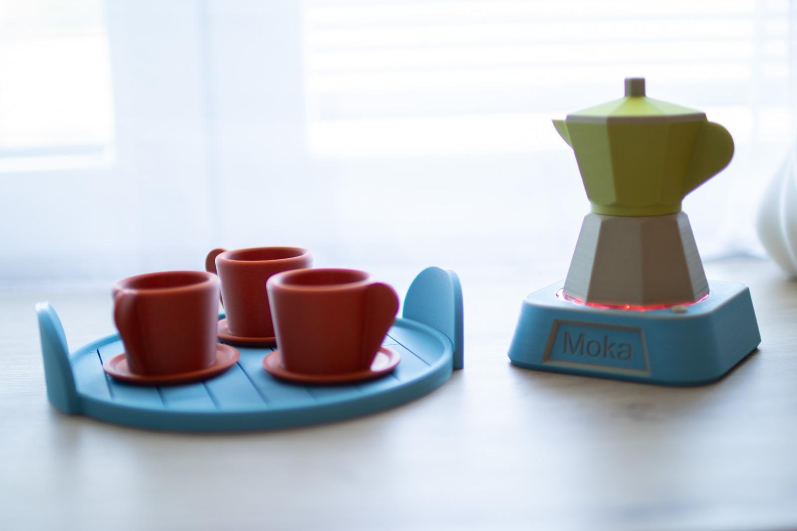 Coffee set 3d model