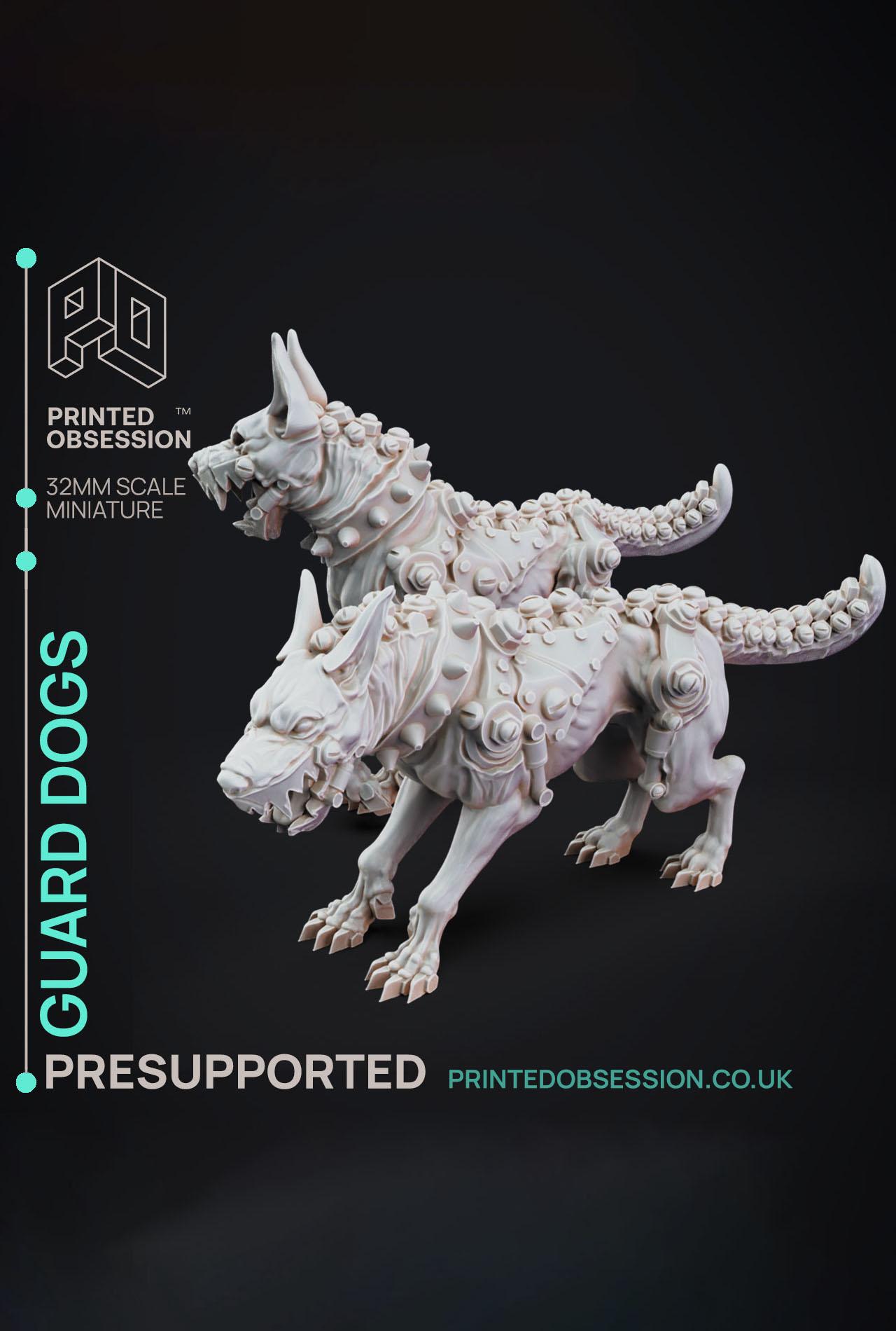 Guard Dogs - Dr Frankensteins Monster - PRESUPPORTED - Illustrated and Stats - 32mm scale			 3d model